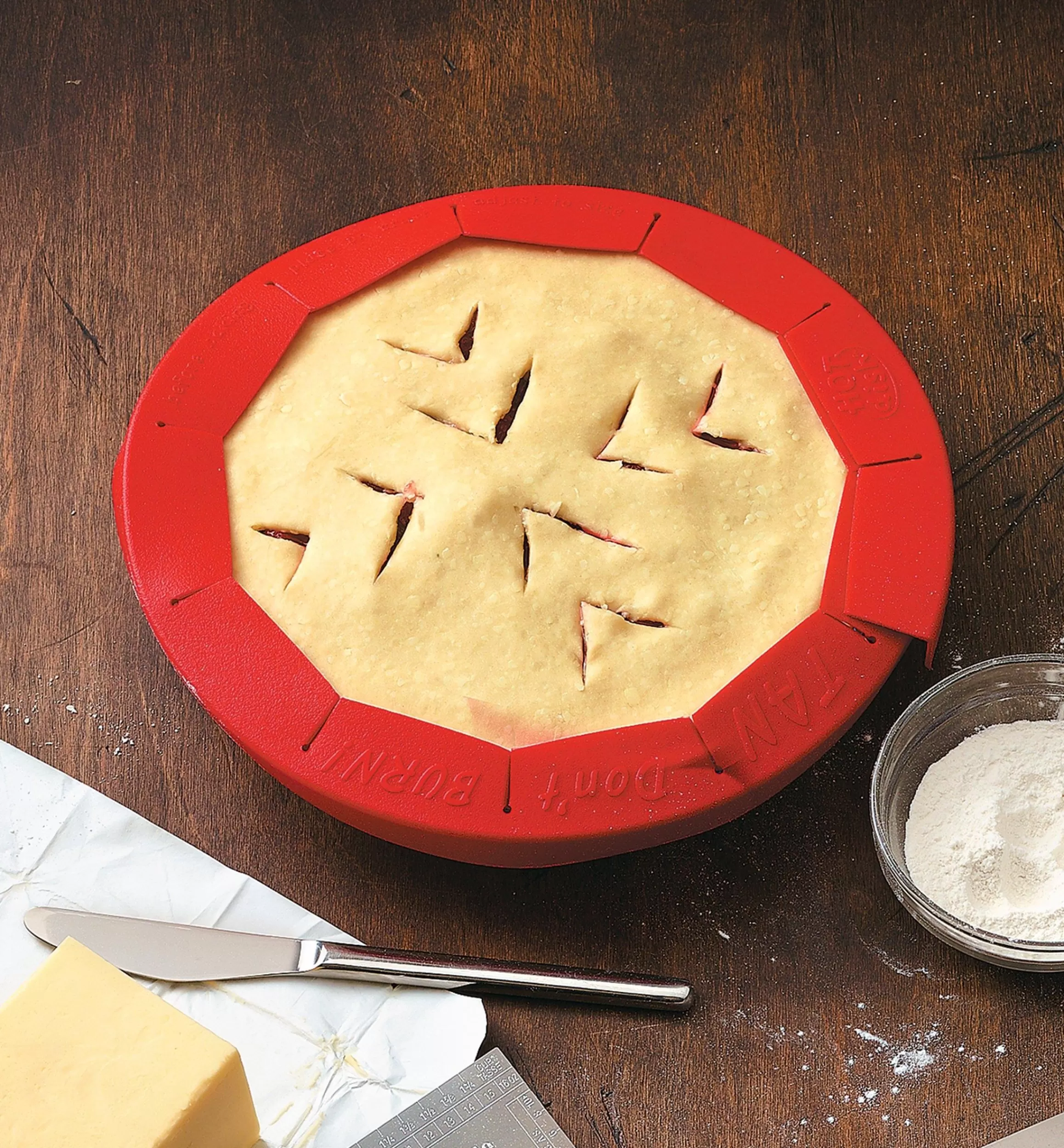 Lee Valley Adjustable Pie Shield