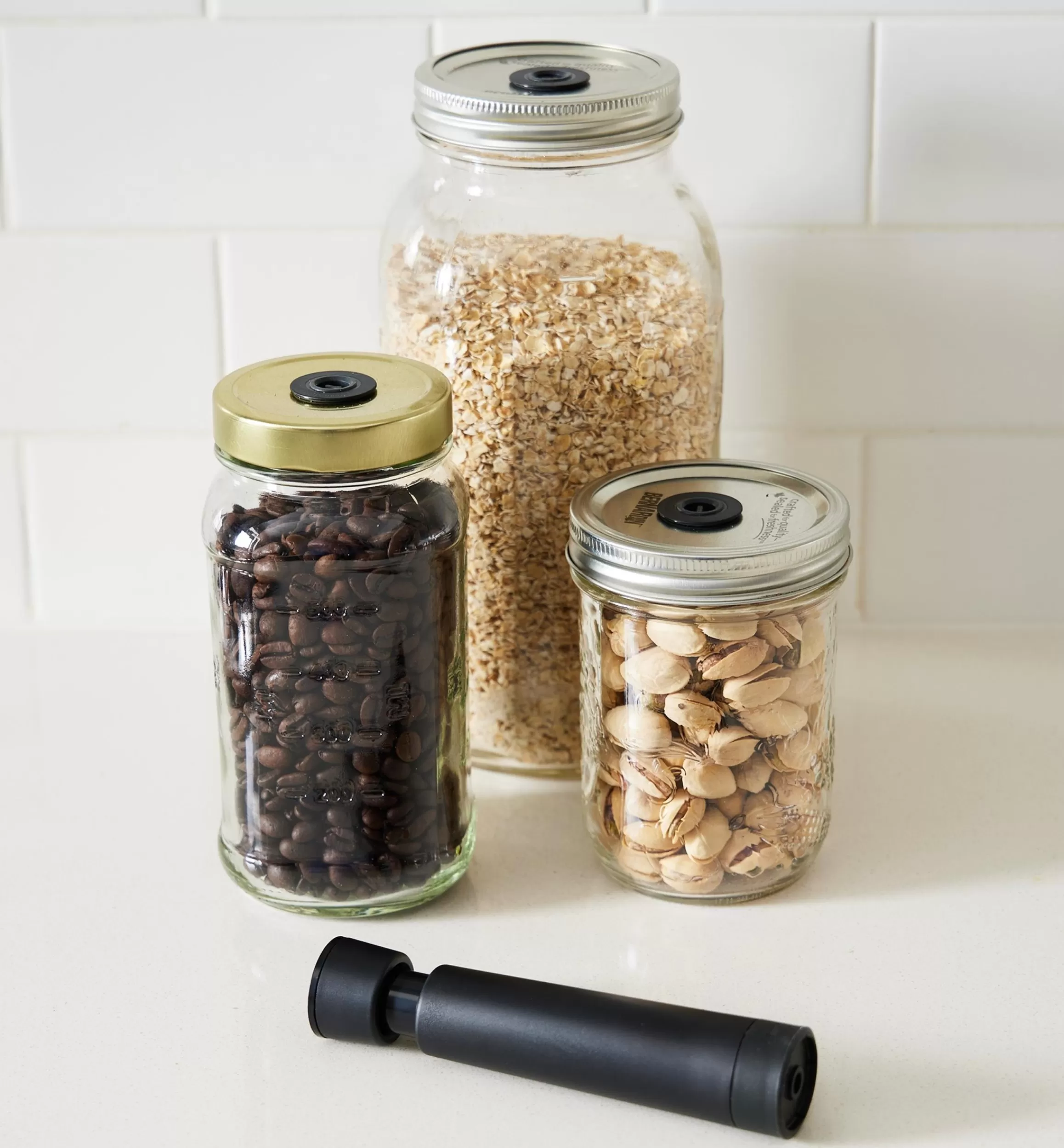 Lee Valley Airtender Food Vacuum-Storage Starter Set