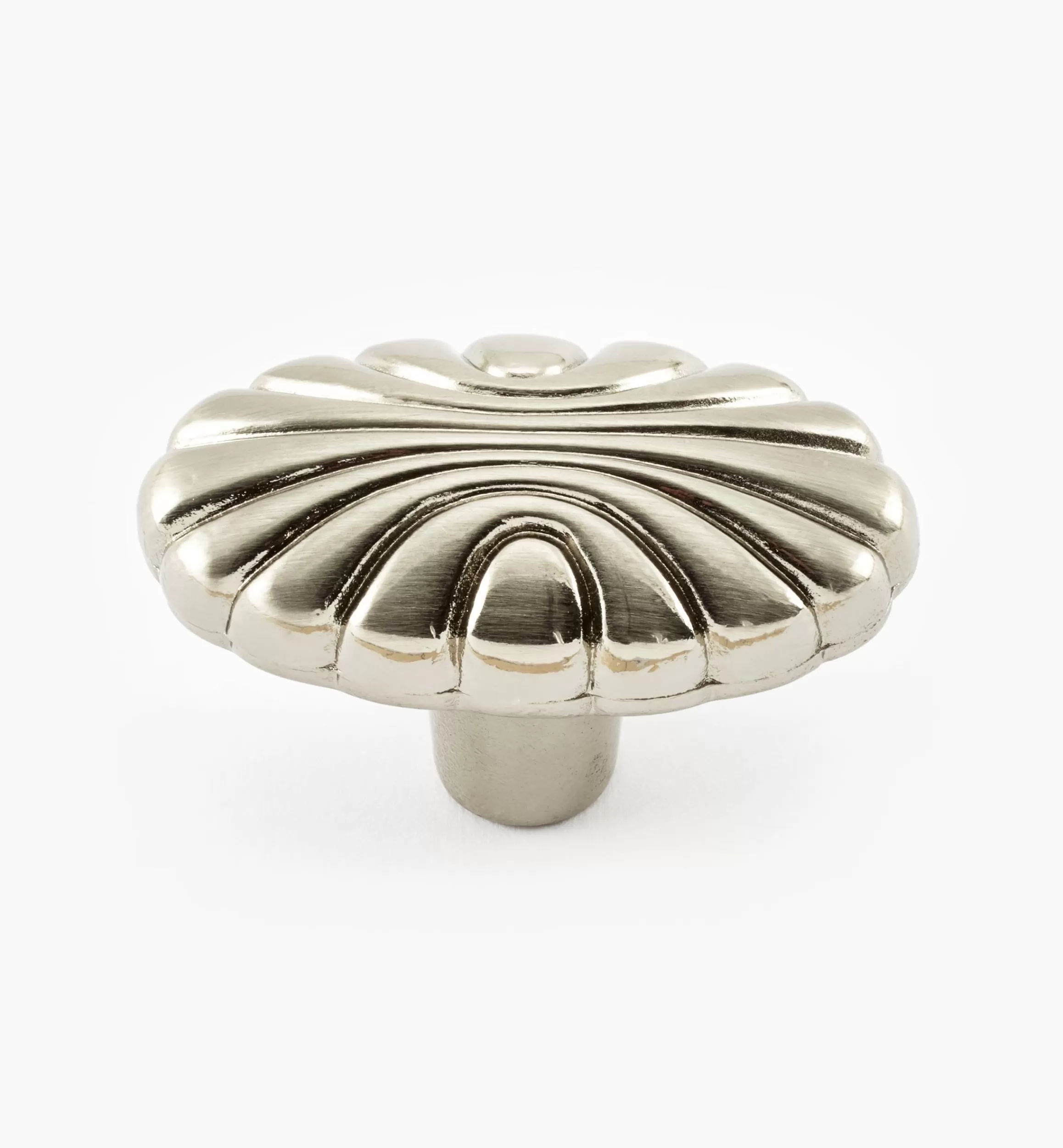 Lee Valley Amerock Natural Elegance Satin Nickel Shell Knob