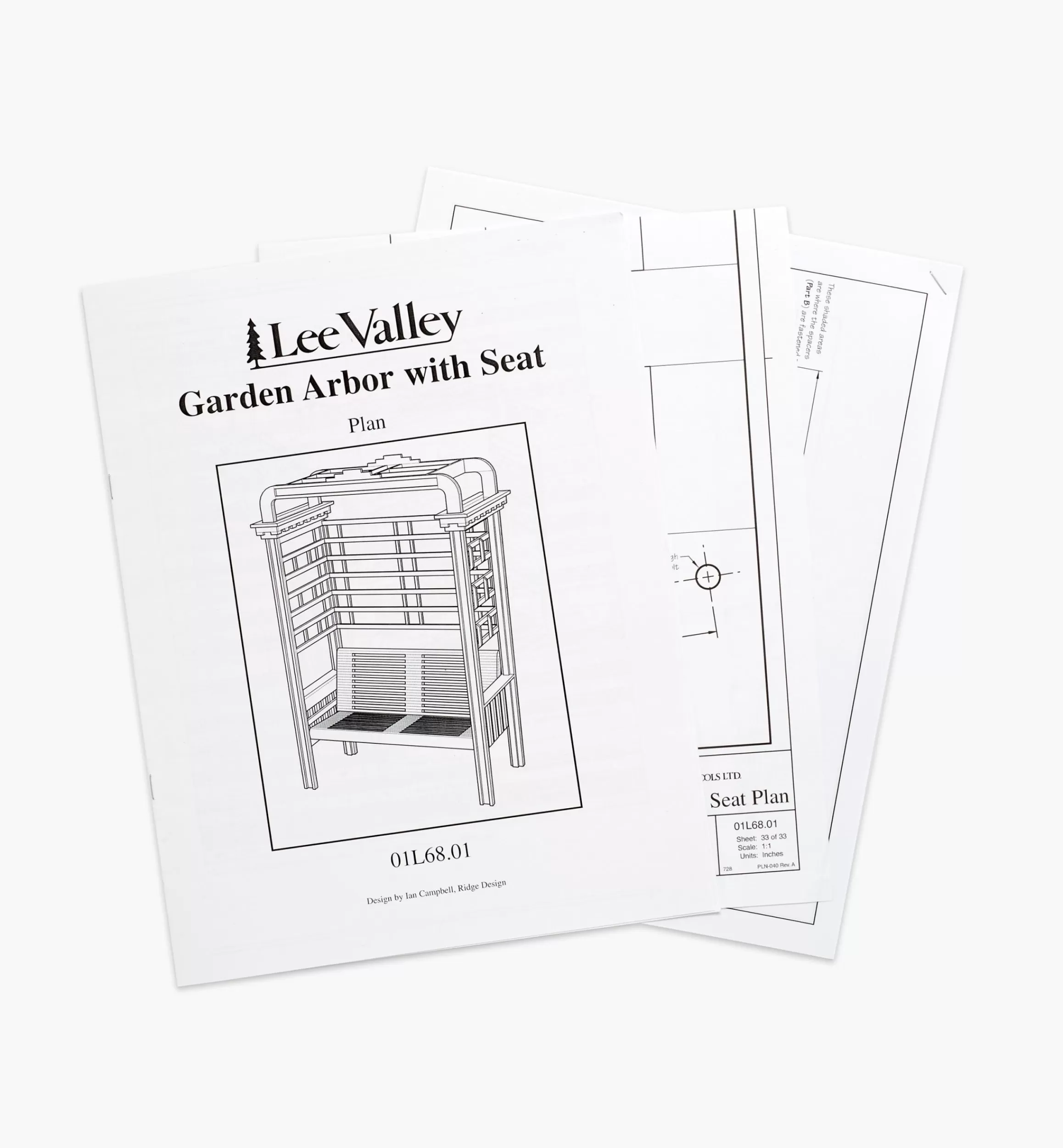Lee Valley Arbor With Seat Plan
