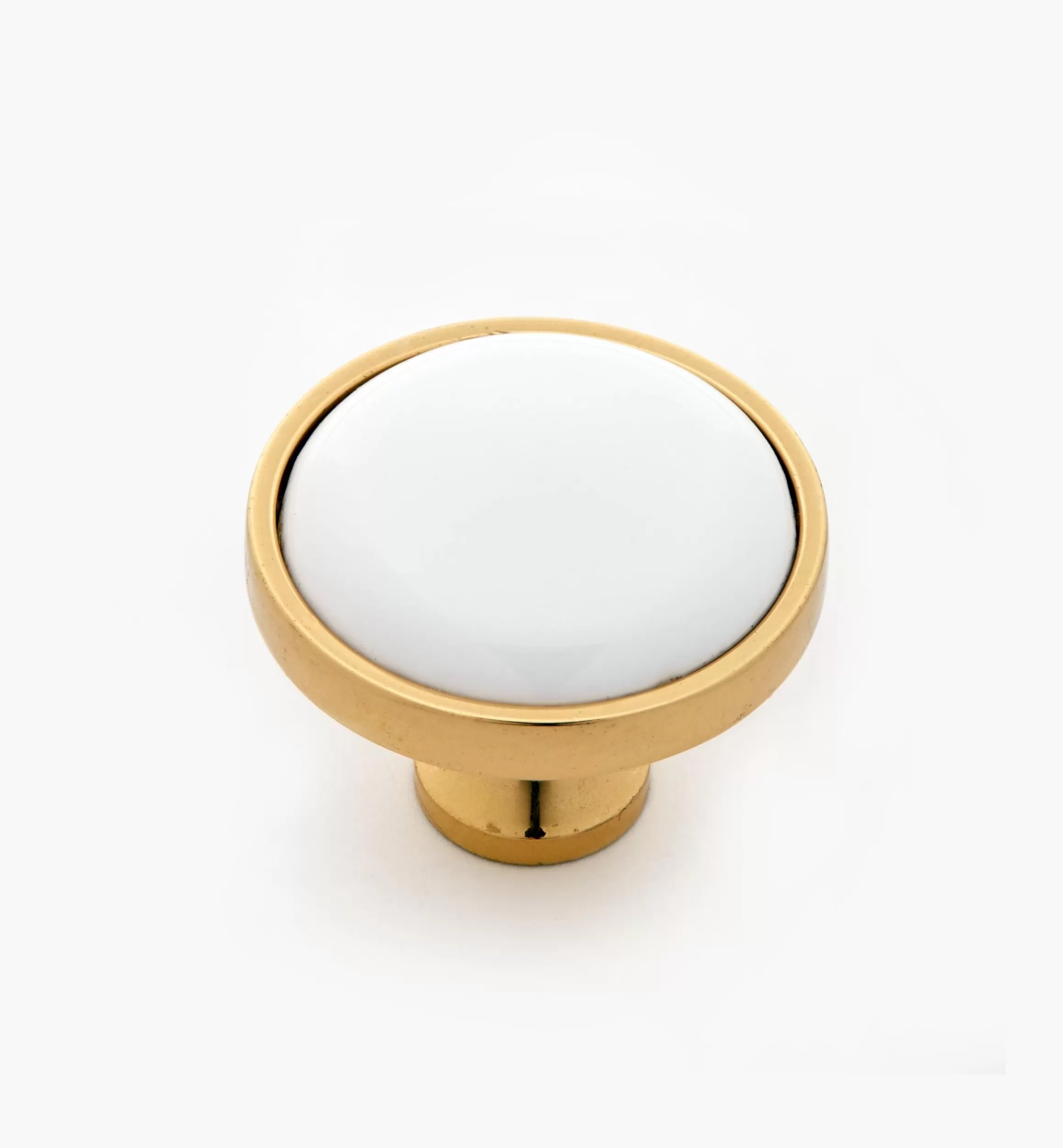 Lee Valley Belwith Solid Brass Round Knob