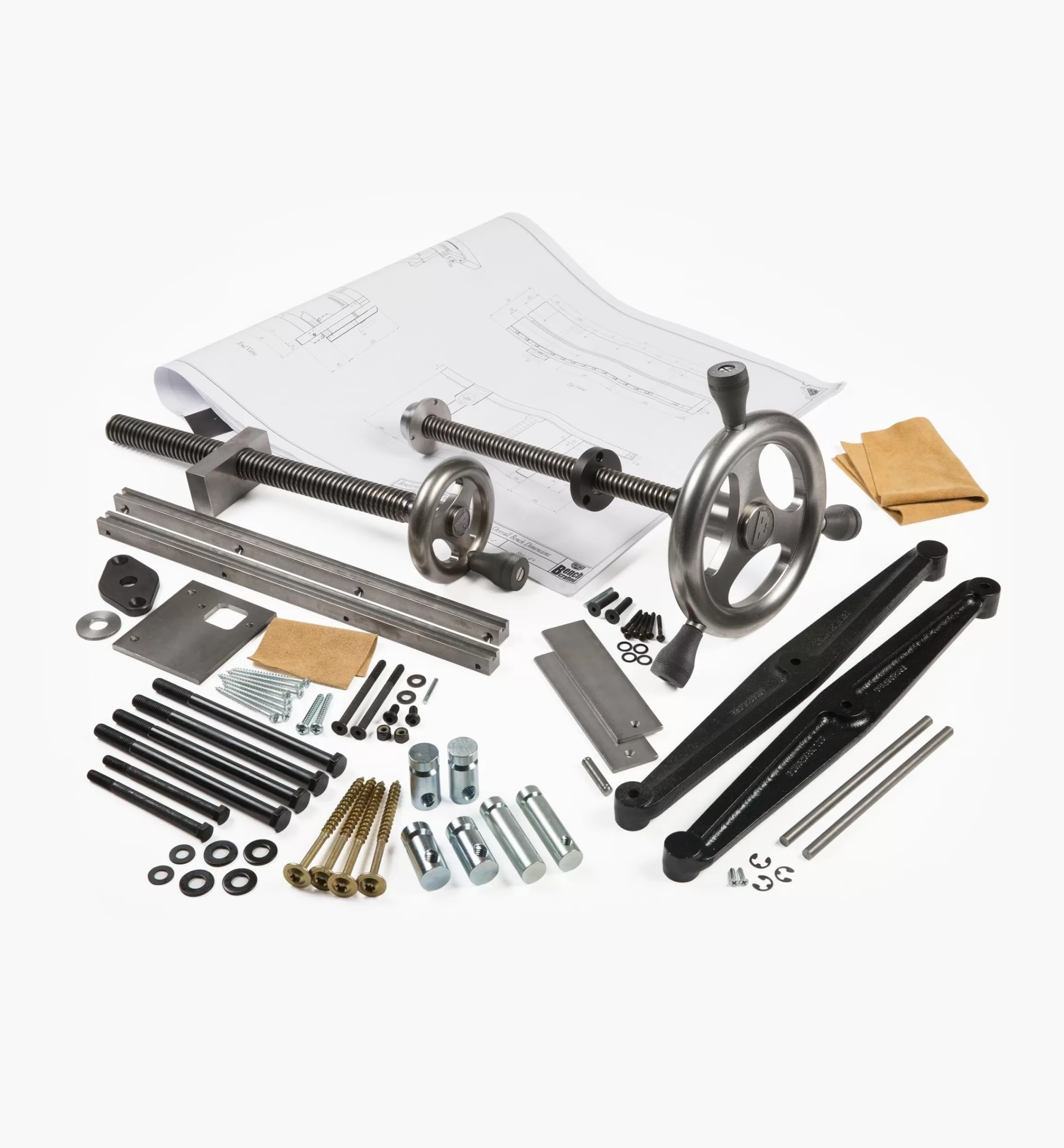 Lee Valley Benchcrafted Roubo Bench Plan & Glide Vise Hardware Kits