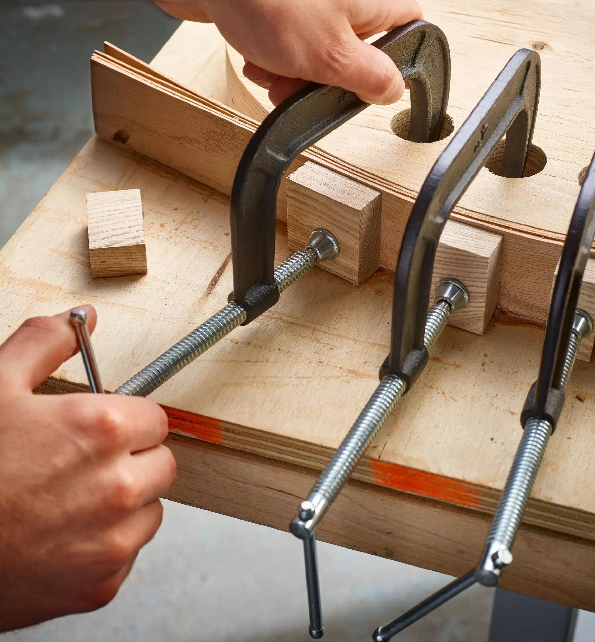 Lee Valley Bessey Heavy-Duty C-Clamps