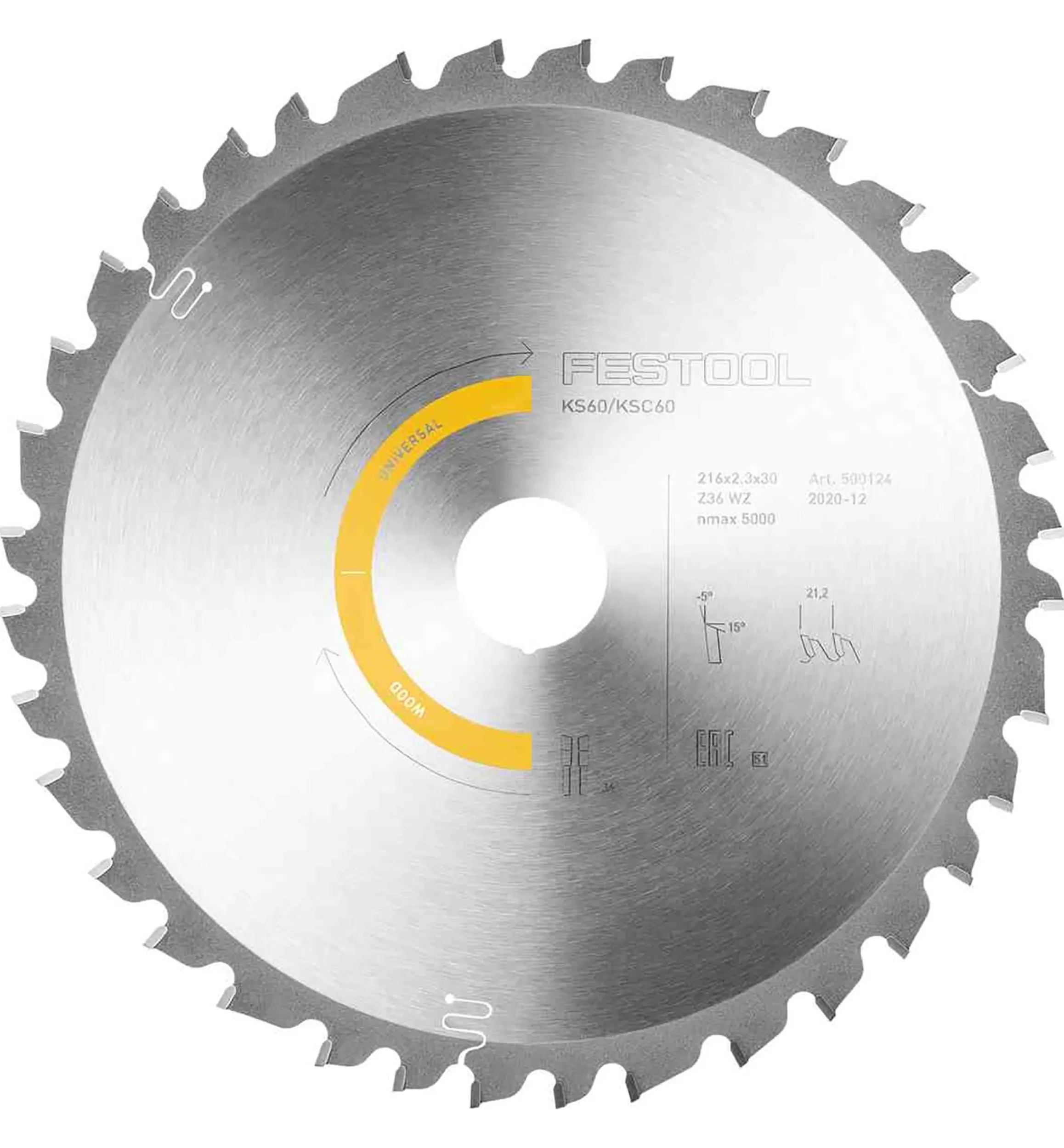 Lee Valley Blades For Festool Kapex KSC 60 Sliding Compound Miter Saw