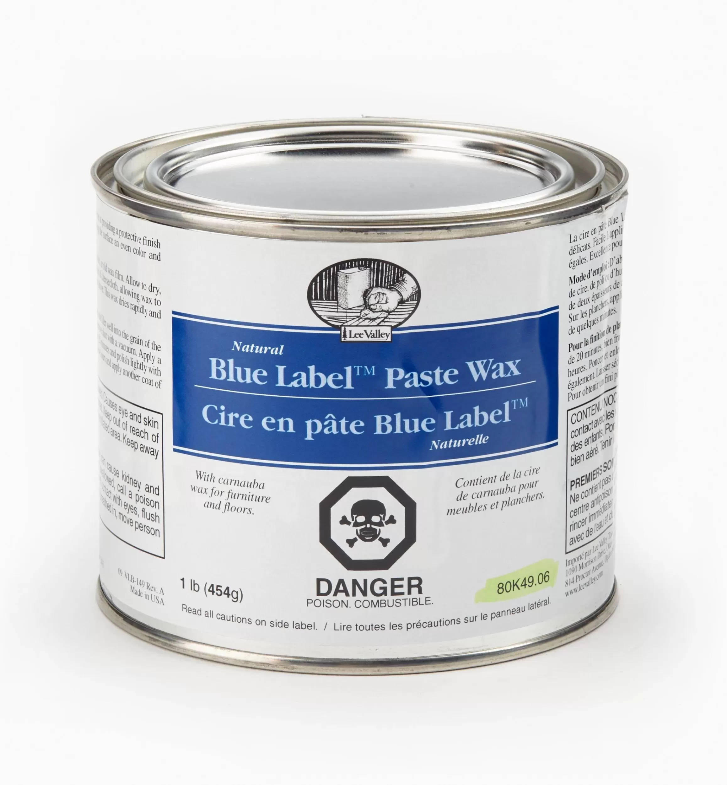 Lee Valley Blue Label Paste Wax