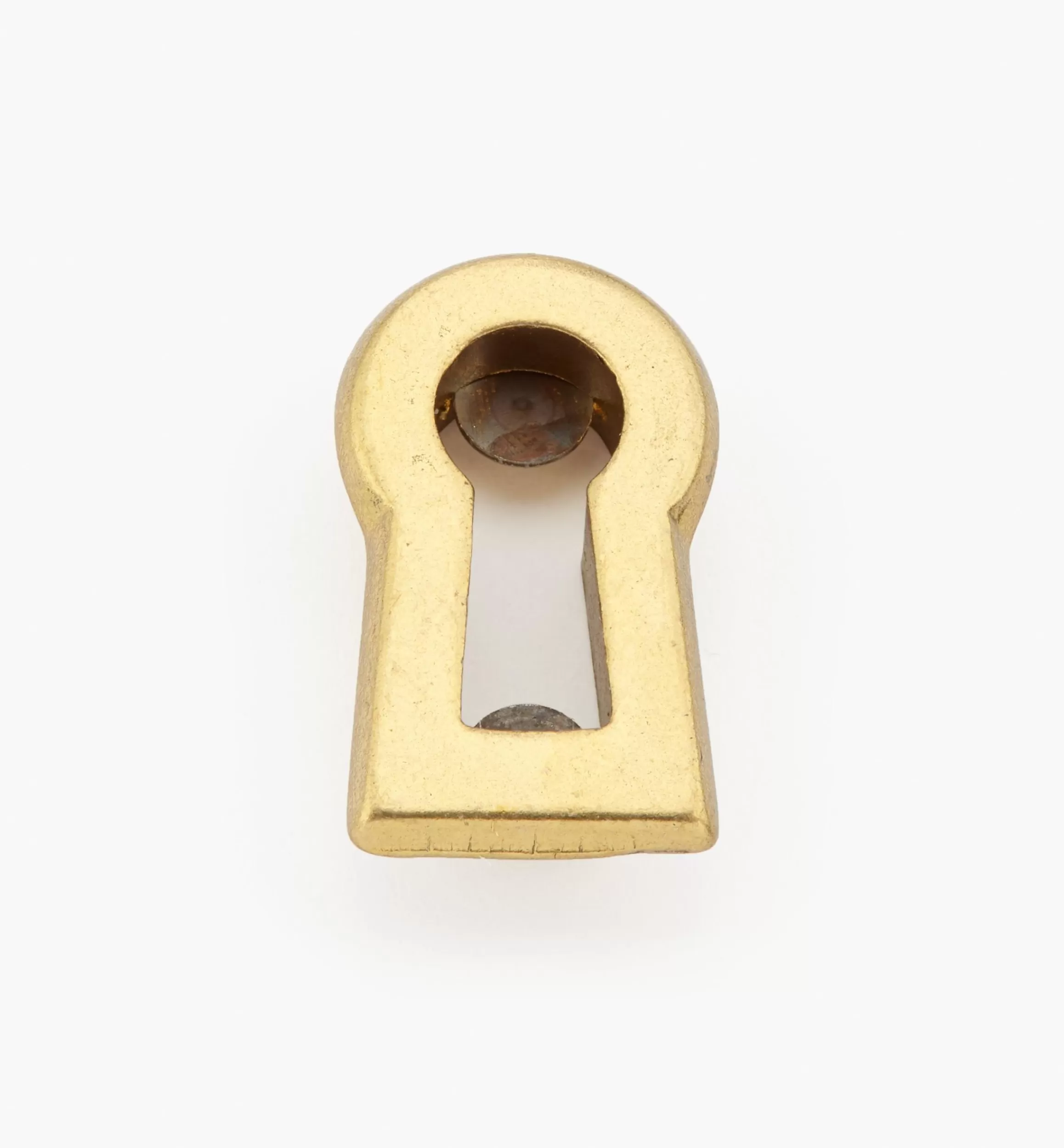 Lee Valley Brass Flat Spline Escutcheon