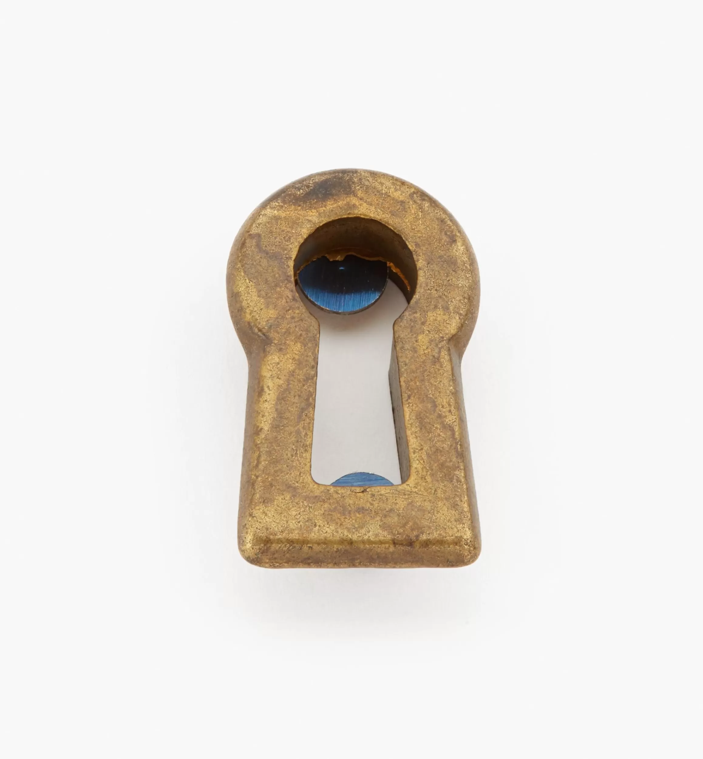 Lee Valley Brass Flat Spline Escutcheon