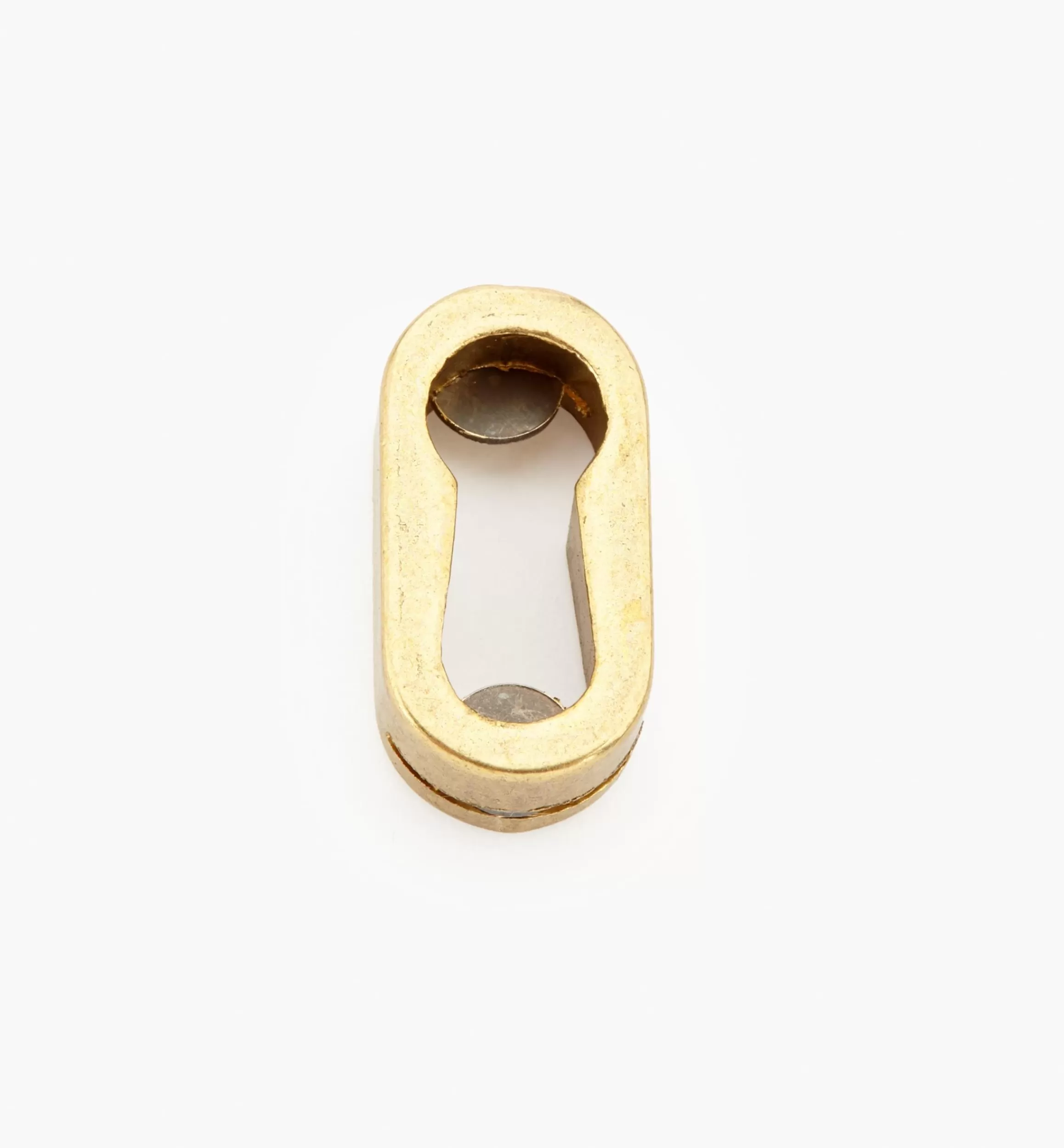 Lee Valley Brass Inset Spline Escutcheon