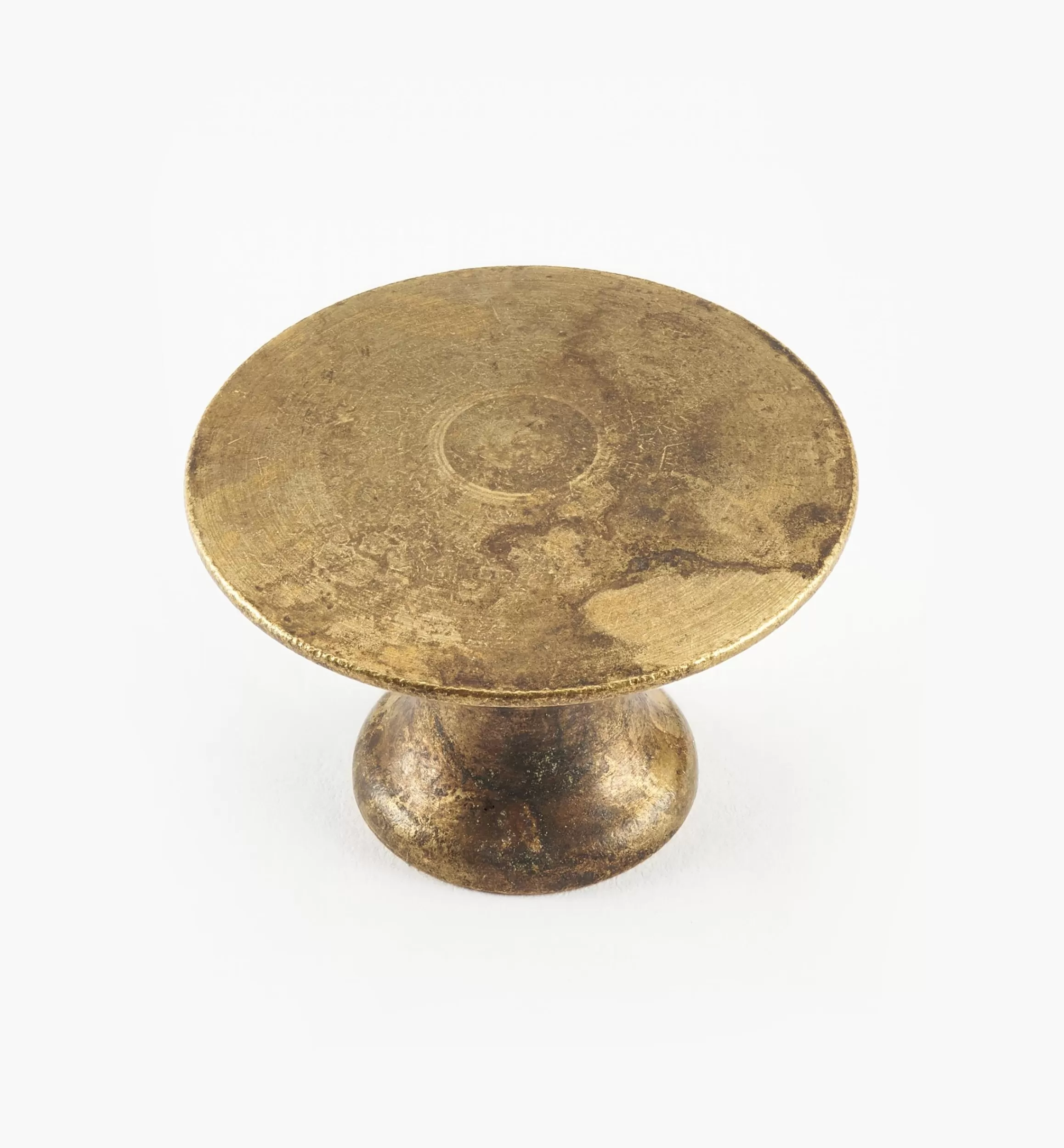 Lee Valley Brass Plain Knobs