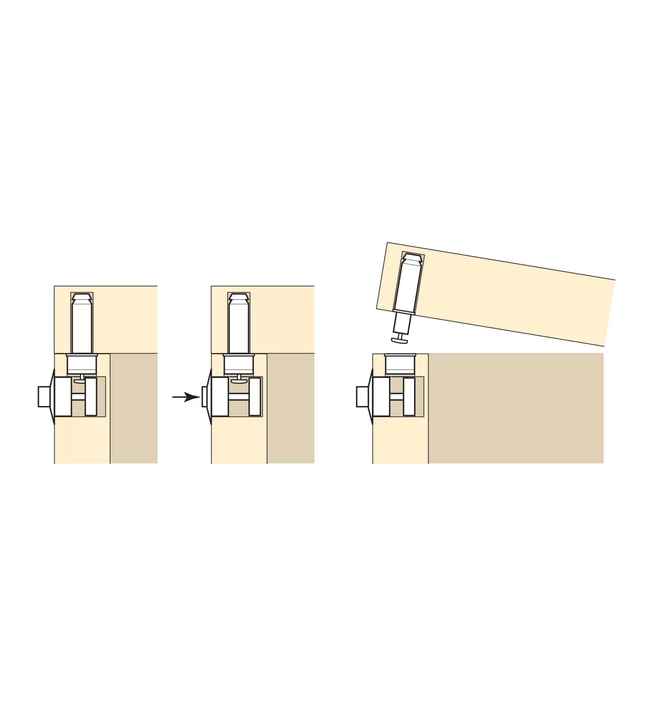 Lee Valley Button Lock
