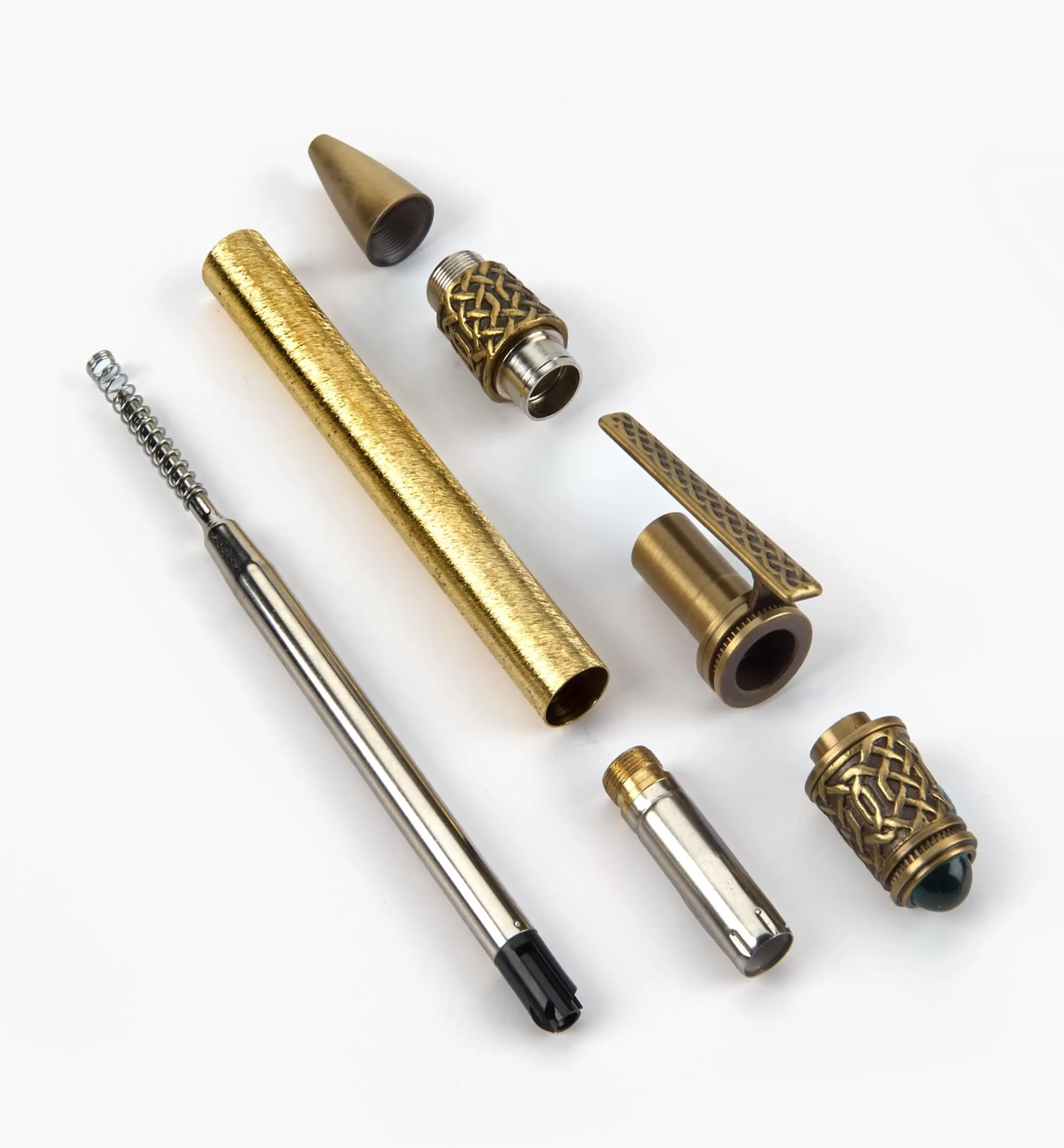 Lee Valley Celtic Ballpoint Twist Pen Hardware