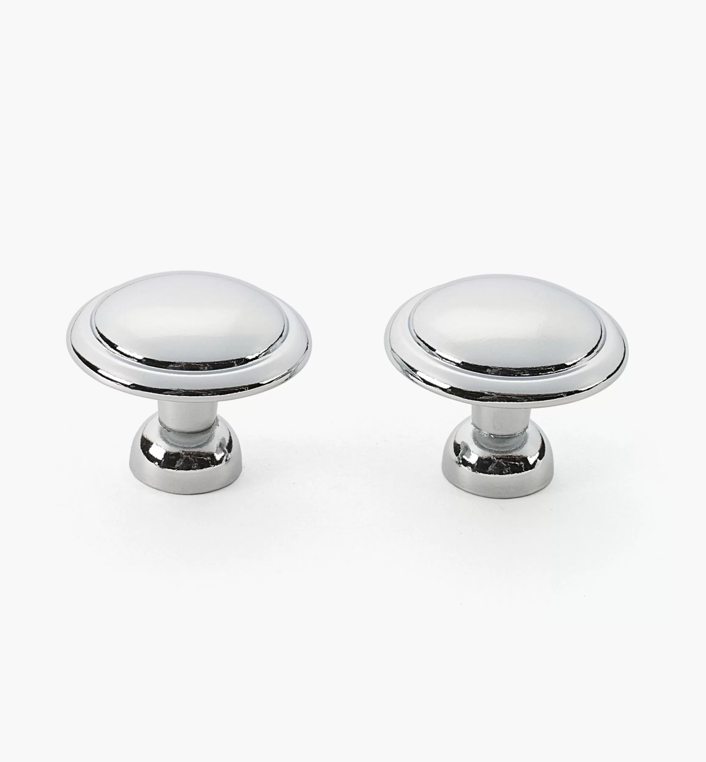 Lee Valley 1 1/2" Chrome Knobs