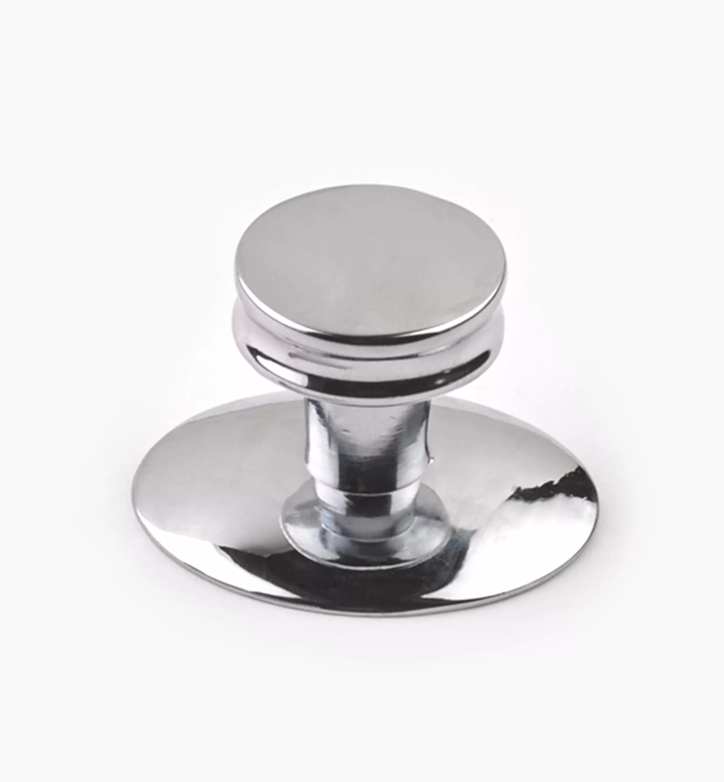 Lee Valley Contemporary Chrome-Plate De Novo Knob