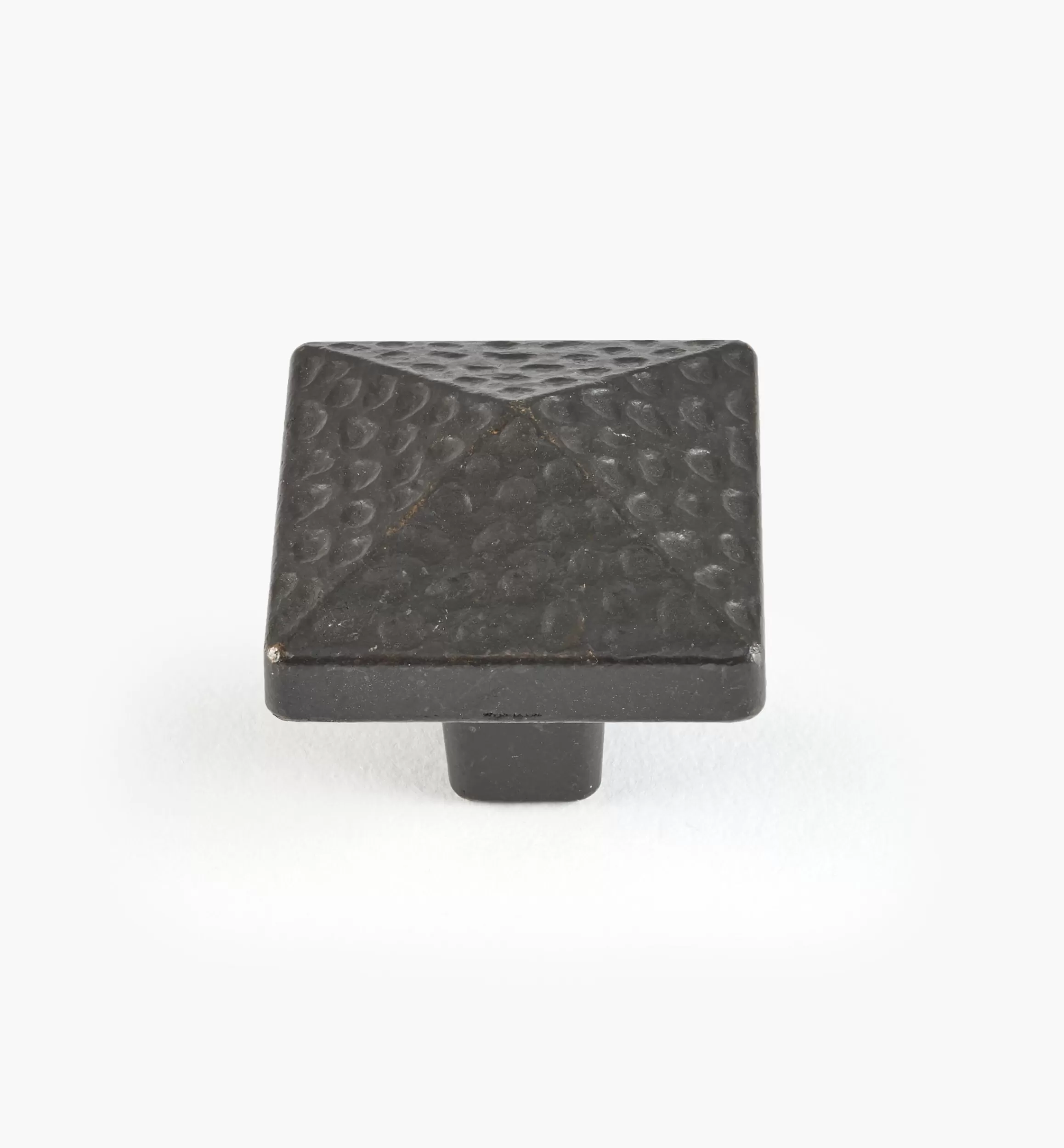 Lee Valley Die-Cast "Forged" Square Knobs