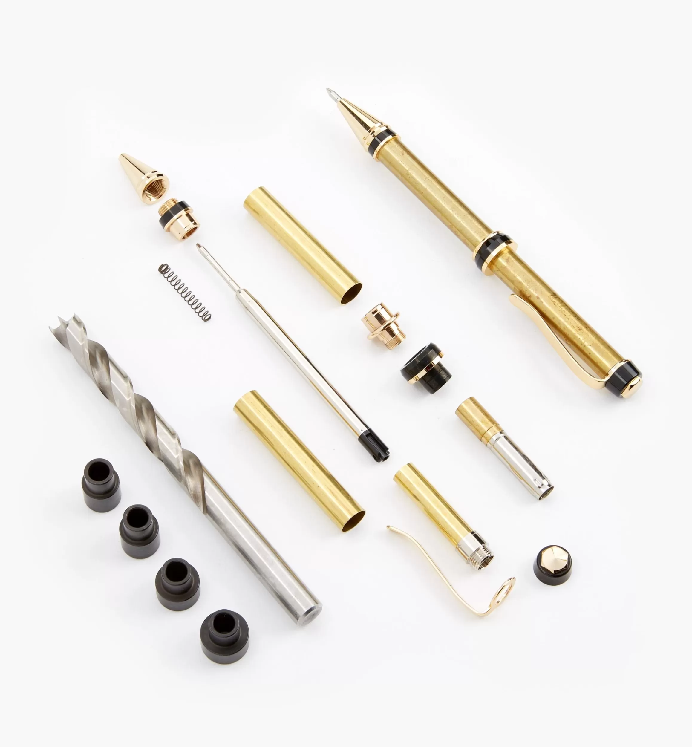 Lee Valley Extra-Large Twist (Cigar) Pen Hardware Starter Set
