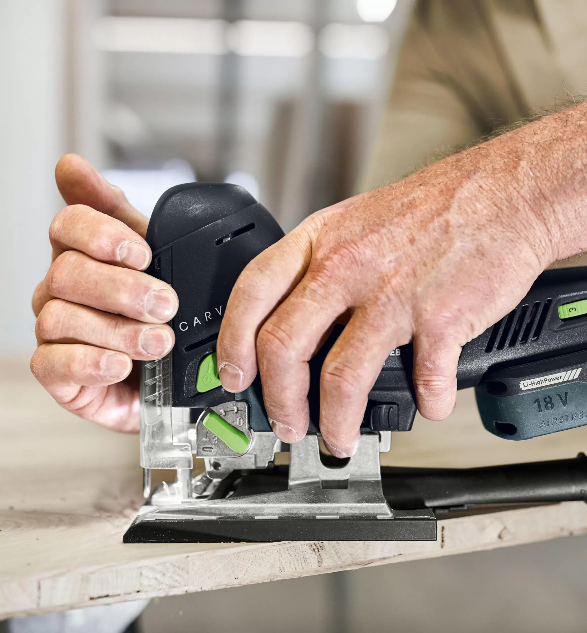 Lee Valley Festool Carvex PSC 420 Cordless Pendulum Jigsaw