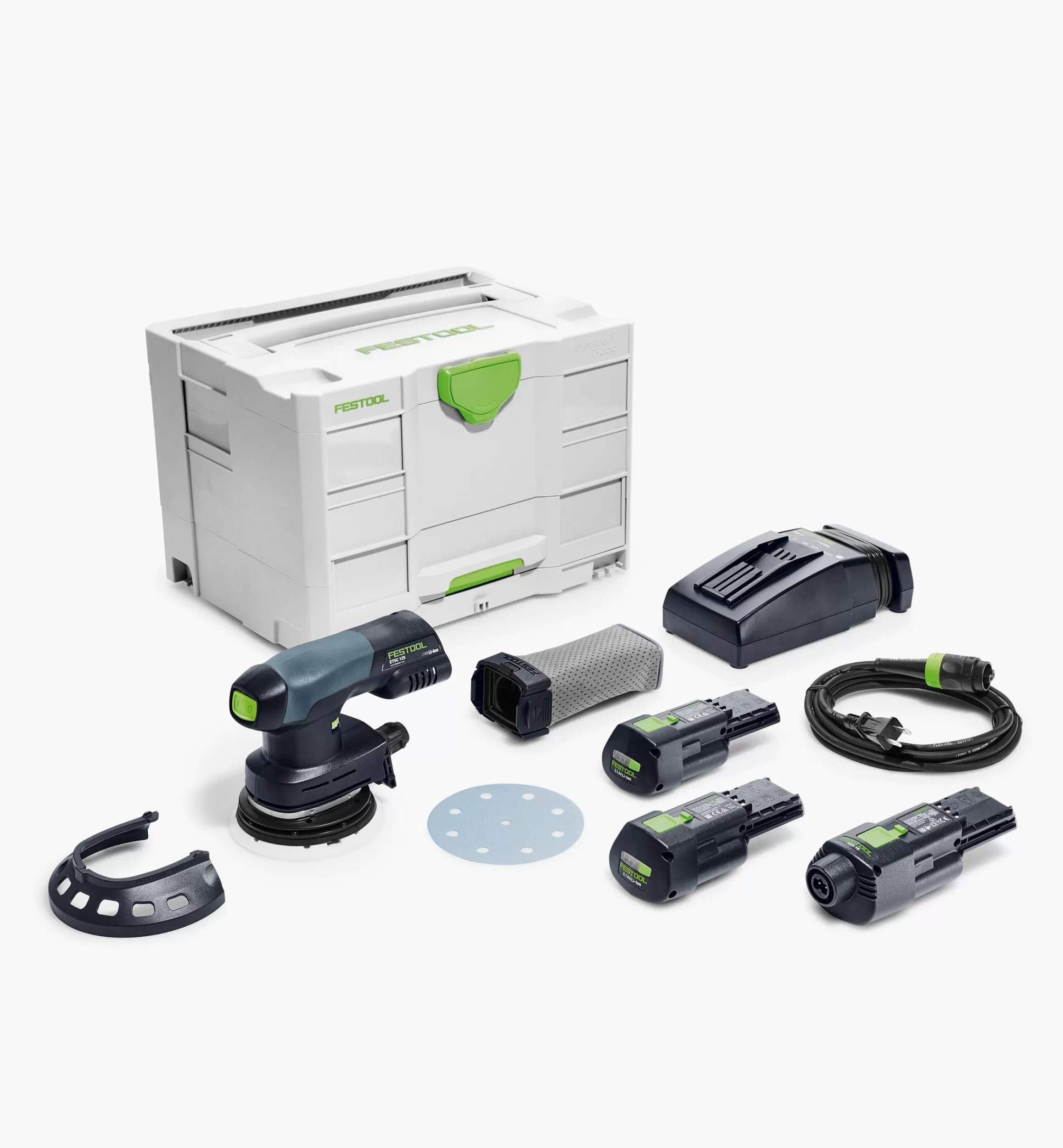 Lee Valley Festool Cordless Eccentric Sander ETSC 125 3,0 I-Set