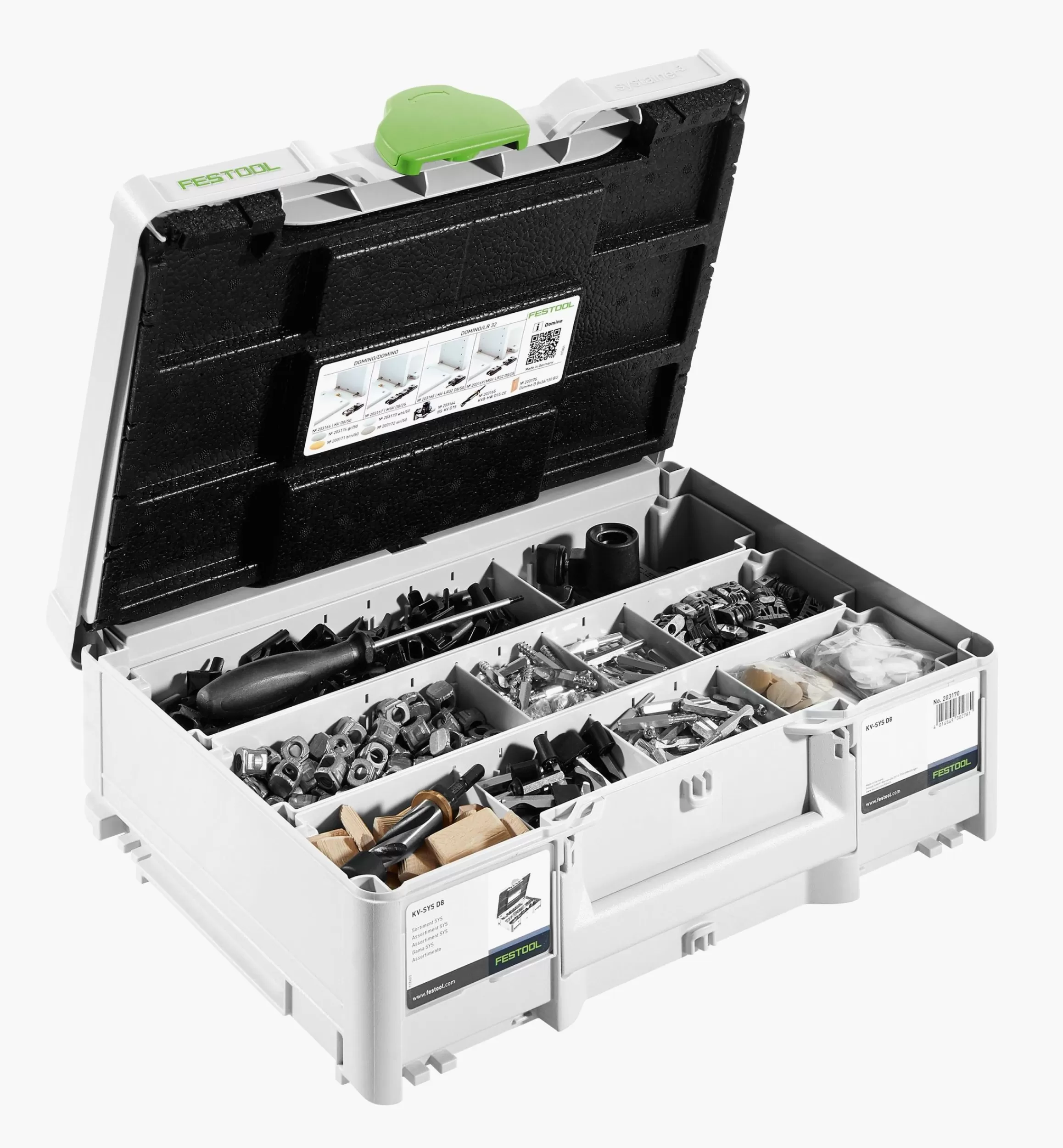 Lee Valley Festool Domino Connector Set KV-SYS D8
