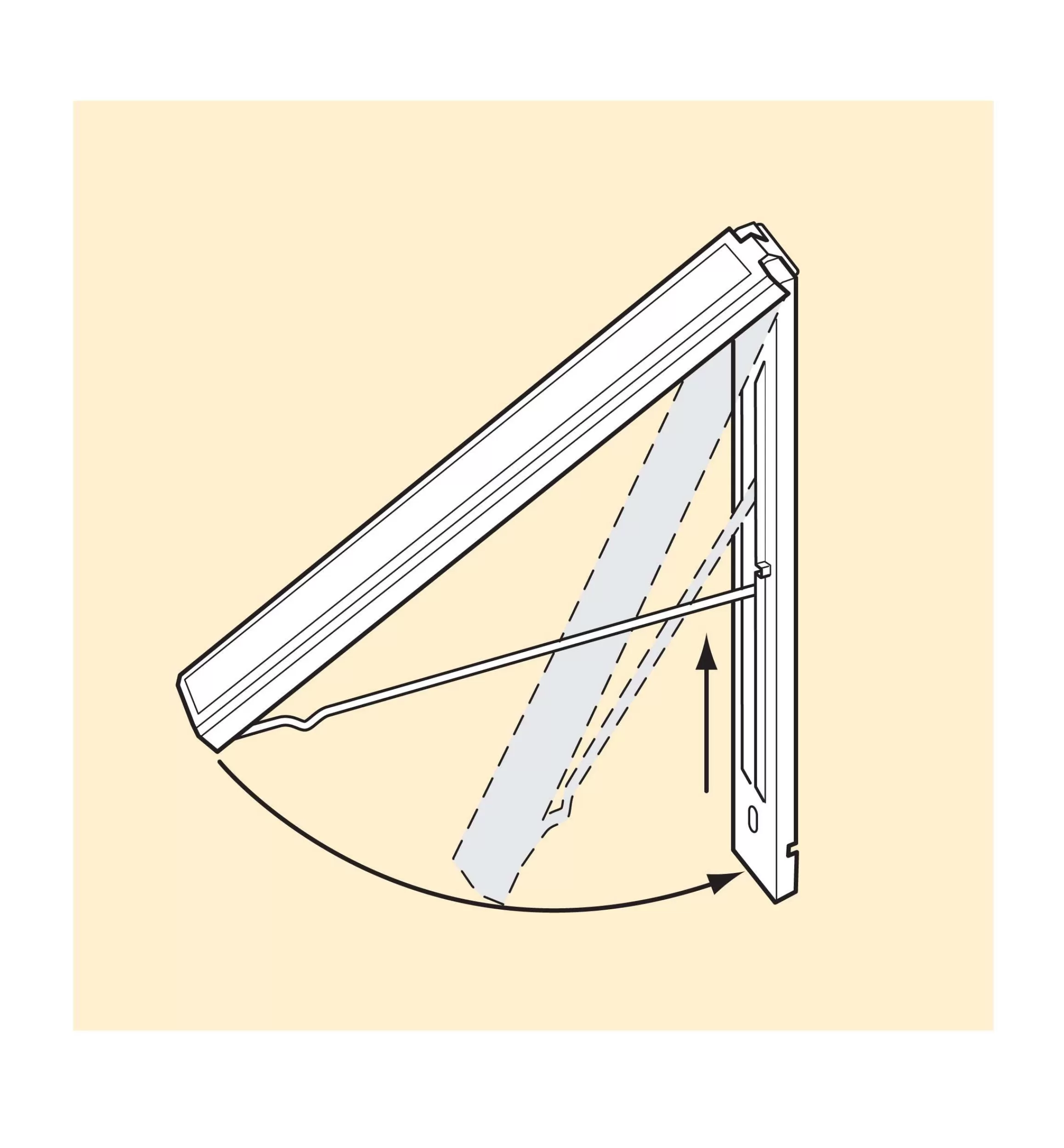 Lee Valley 12" Folding Hanging Rack