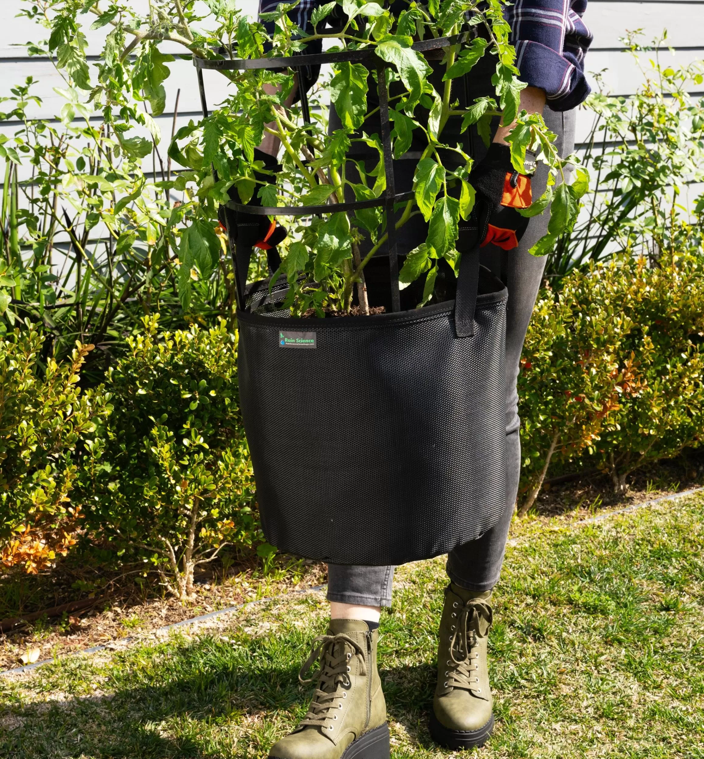 Lee Valley 7 Gallon Mesh Fabric Pot