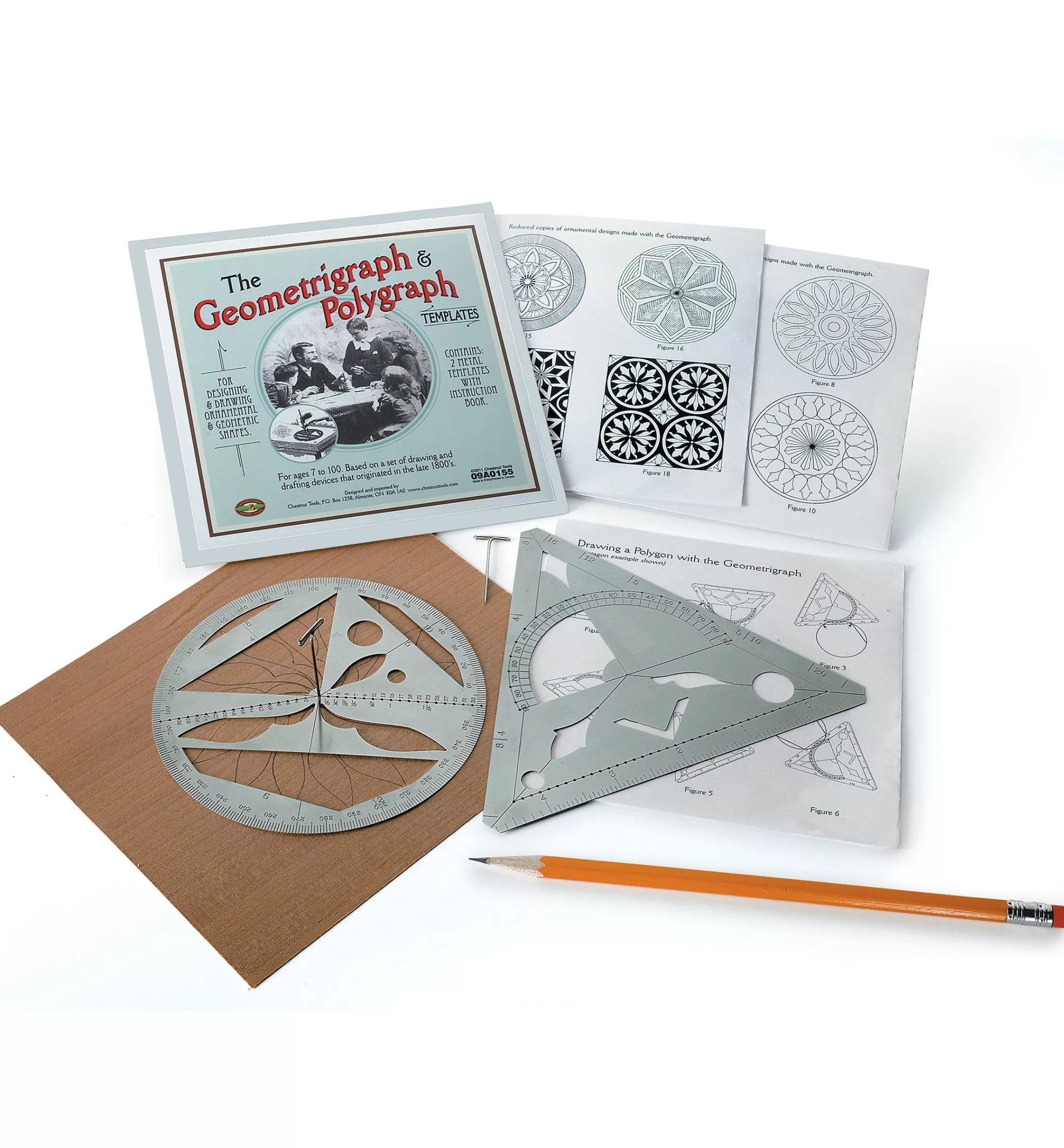 Lee Valley Geometrigraph And Polygraph Set