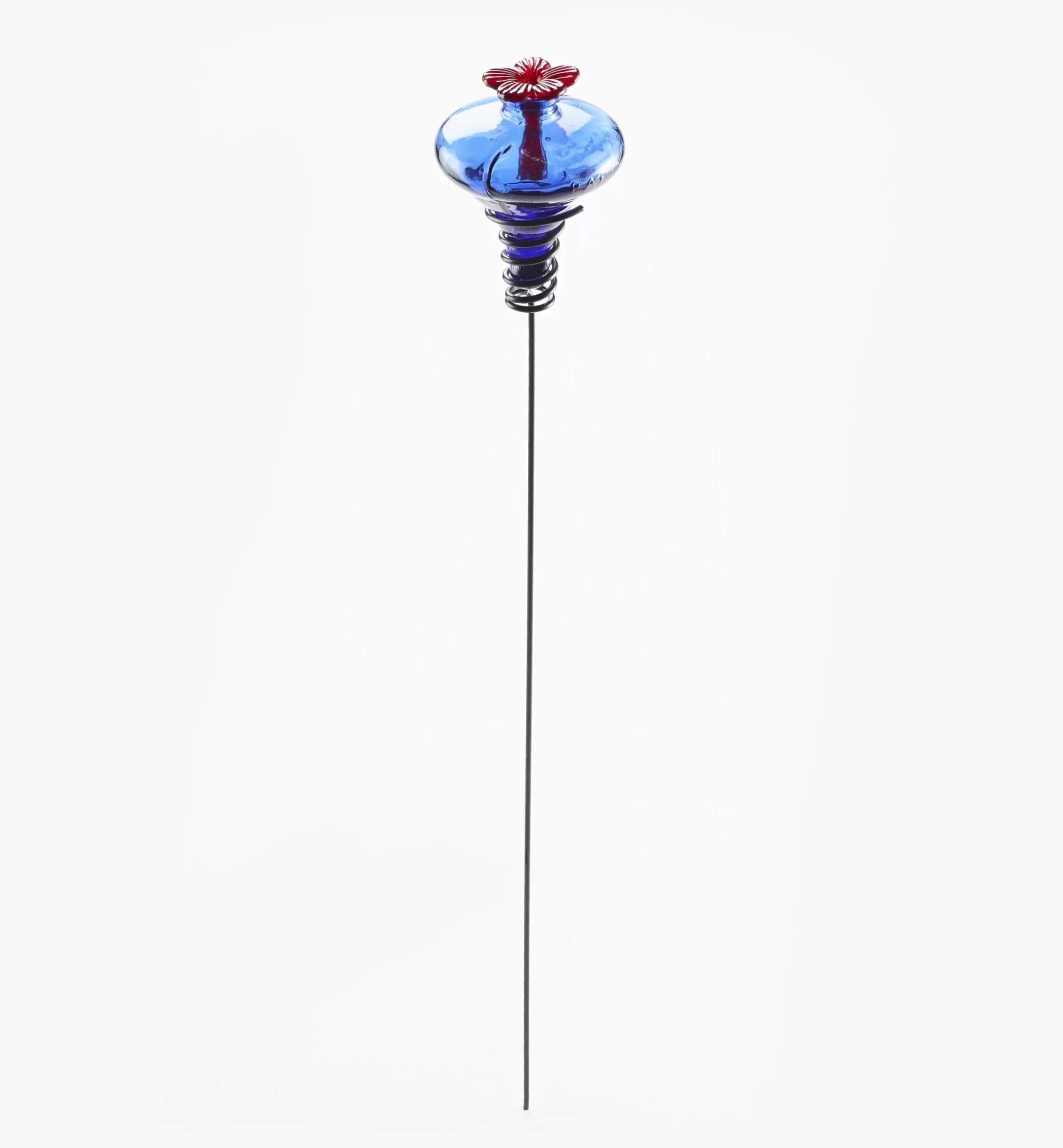 Lee Valley Glass Flower Hummingbird Feeder