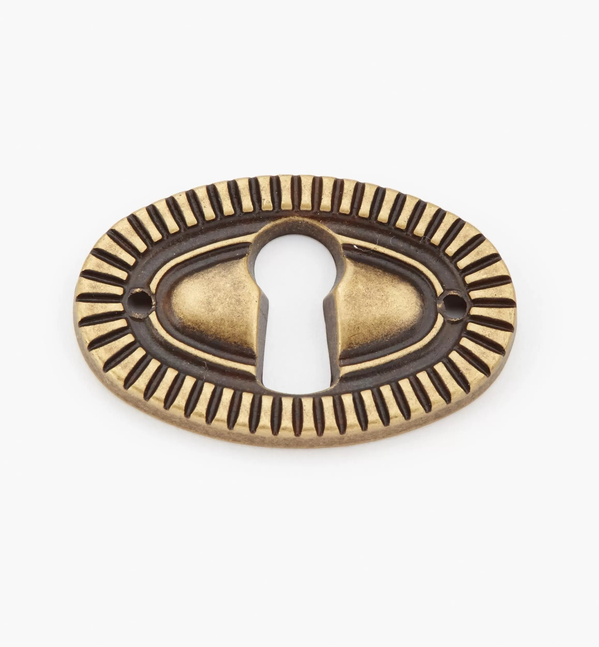 Lee Valley Horizontal Cast Ribbon Escutcheons