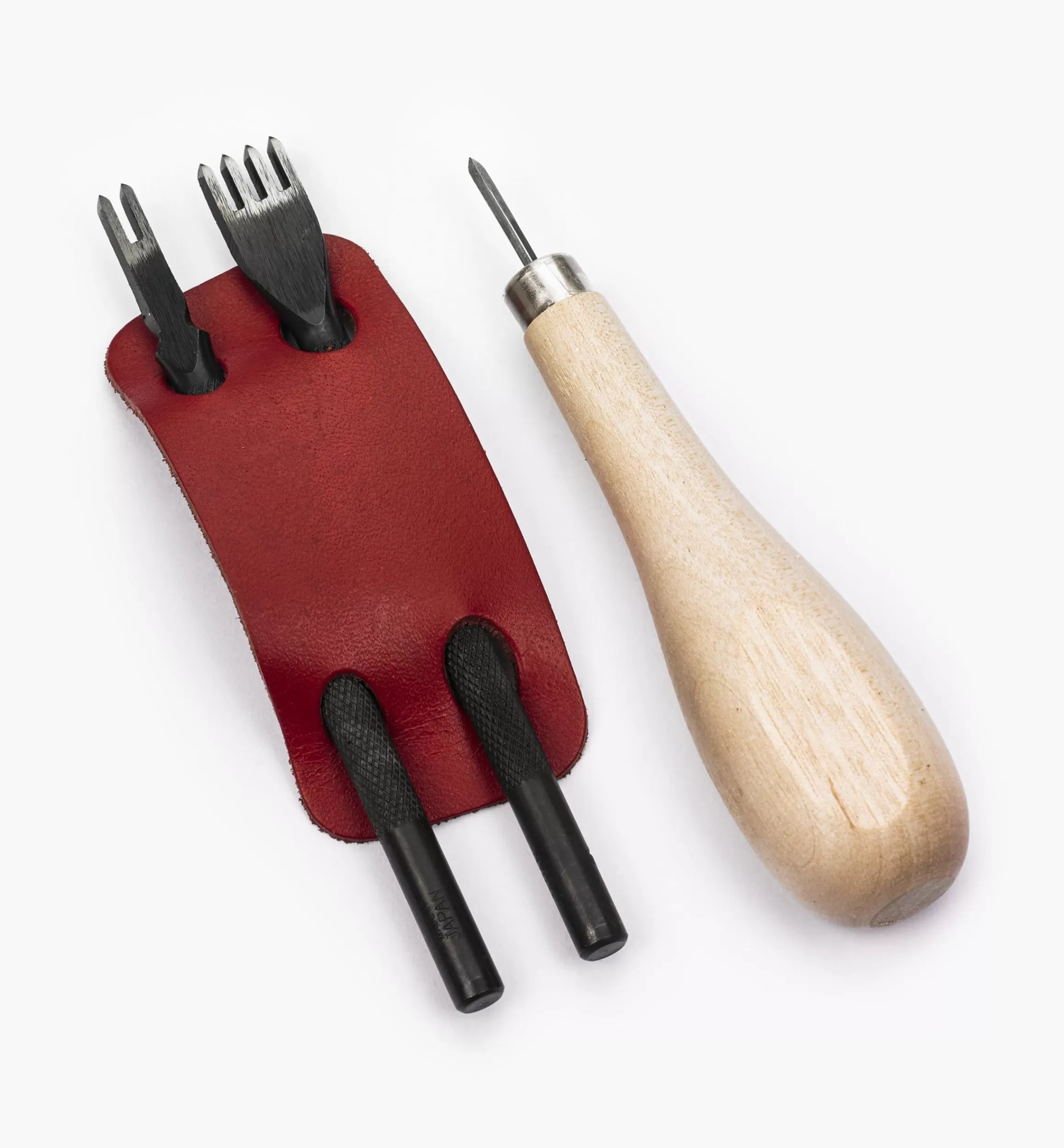 Lee Valley Leather-Stitching Chisels & Awl Sets