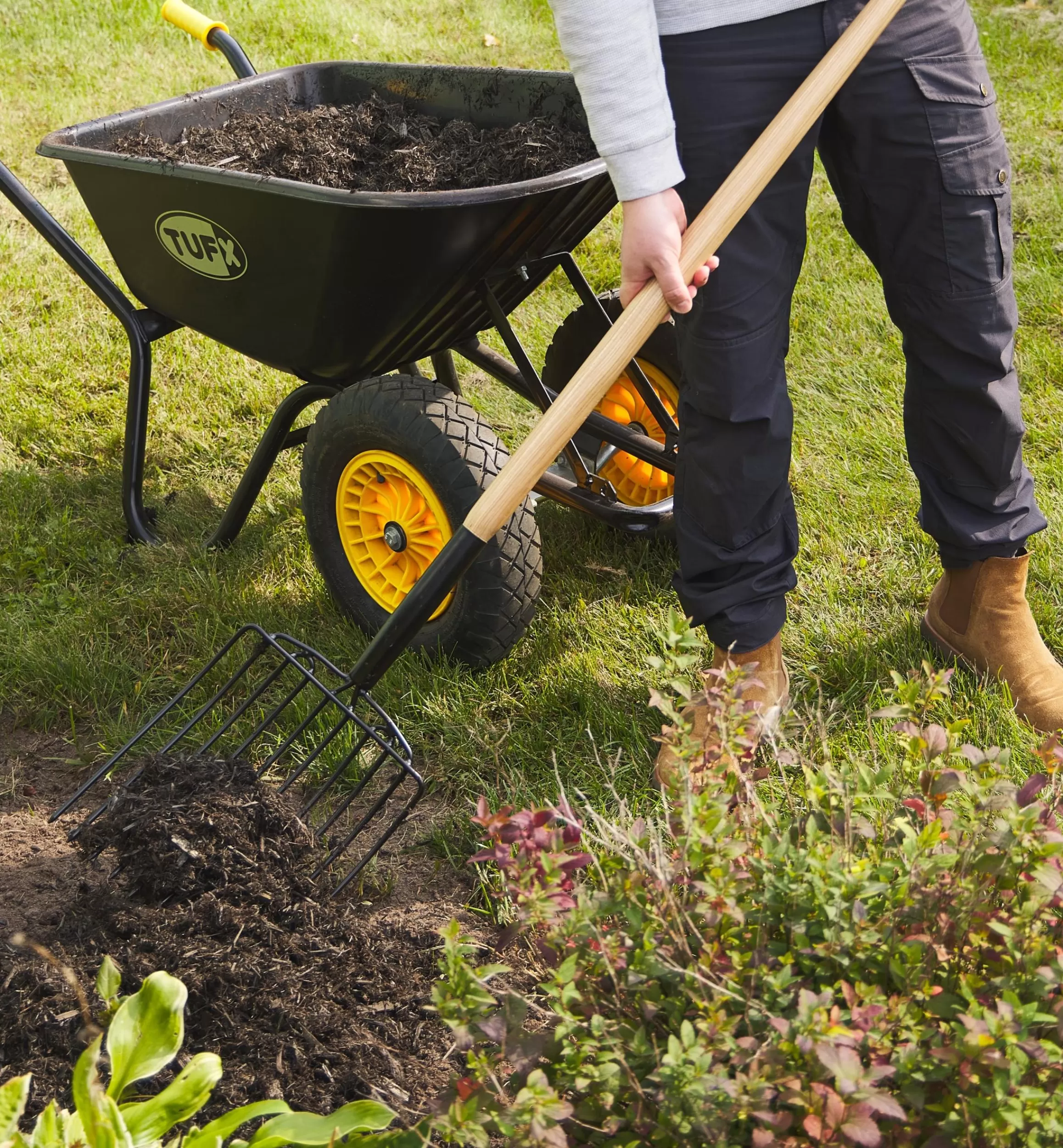 Lee Valley Compost & Mulch Fork