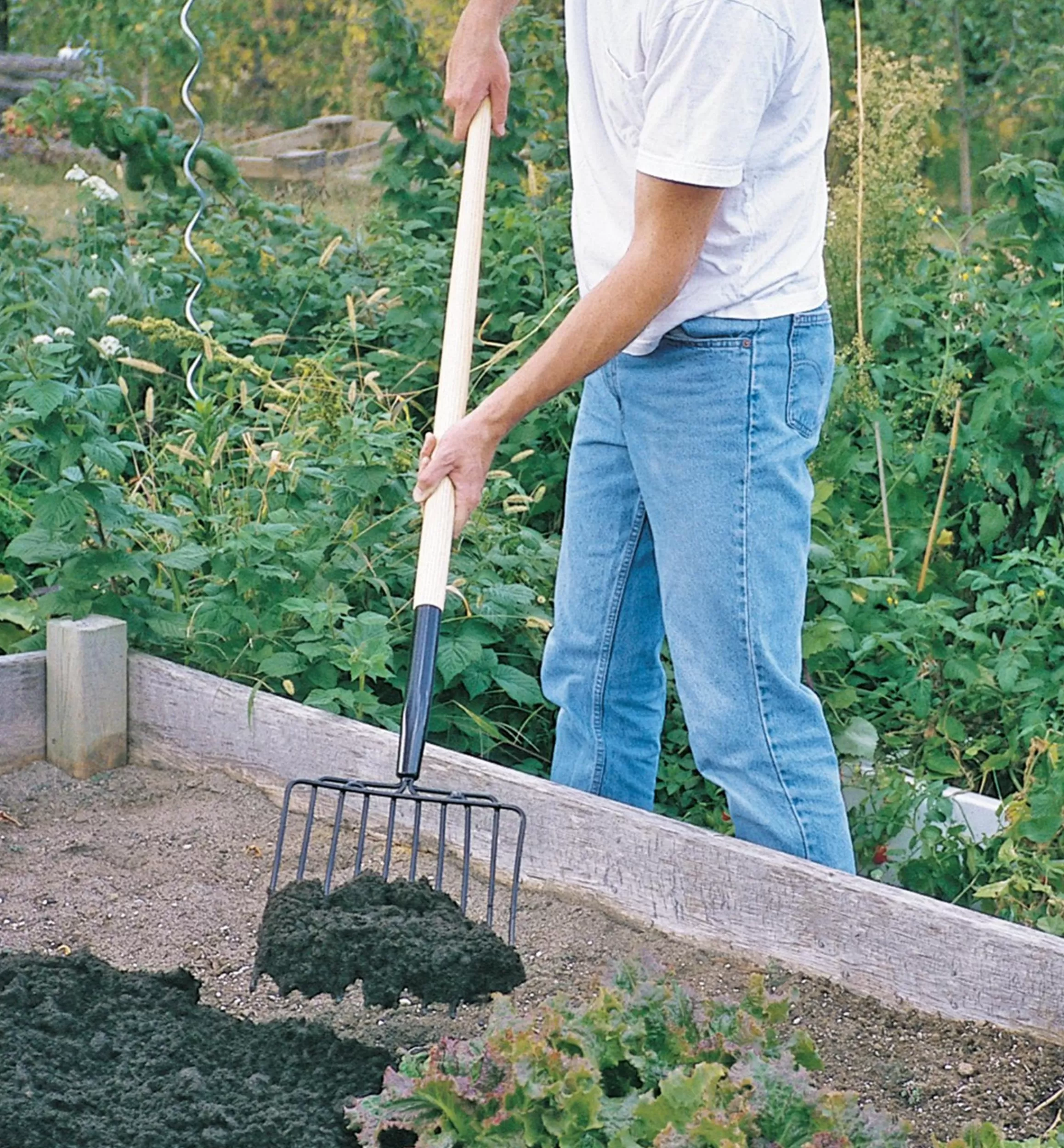 Lee Valley Compost & Mulch Fork