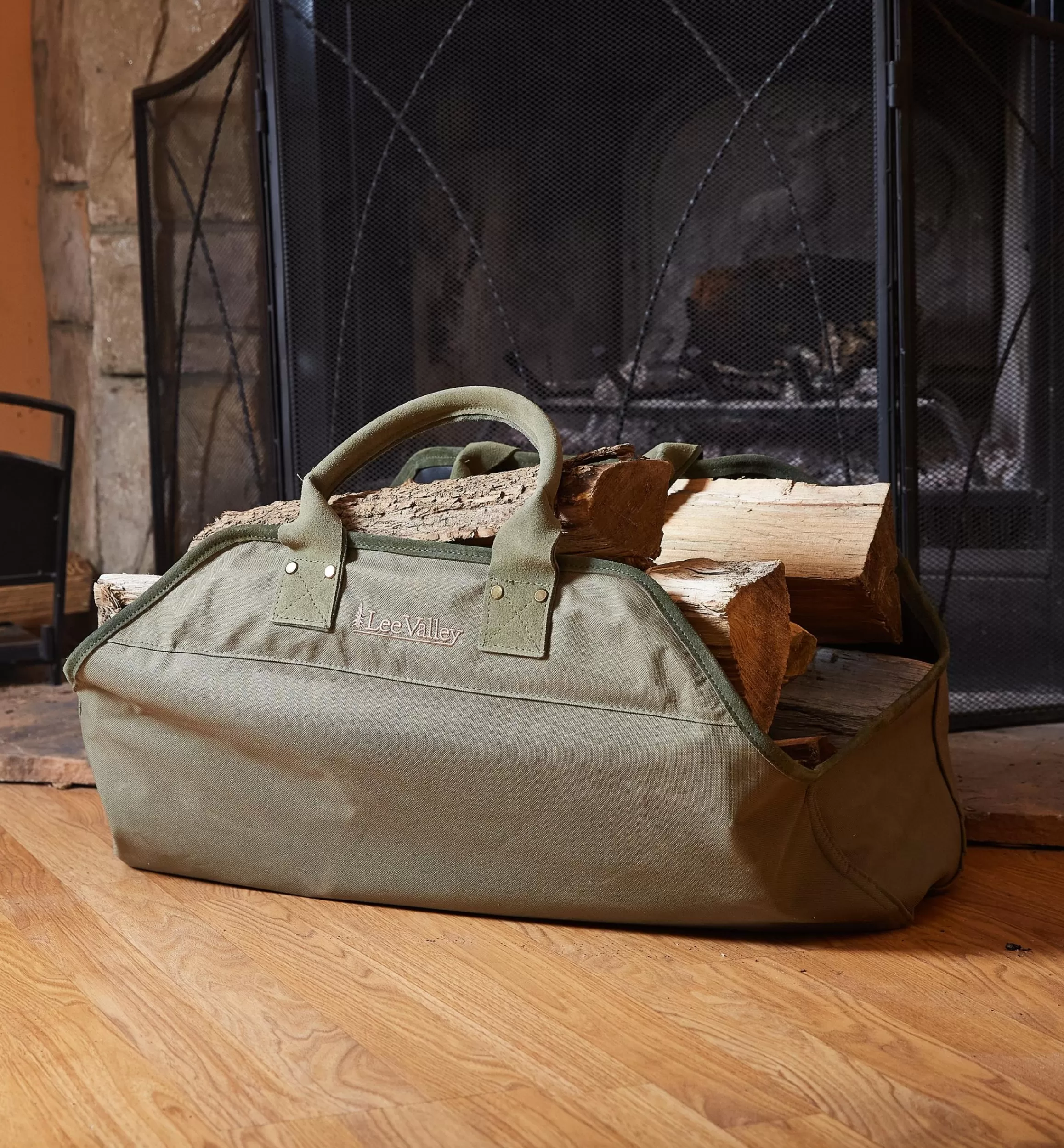 Lee Valley Firewood Tote