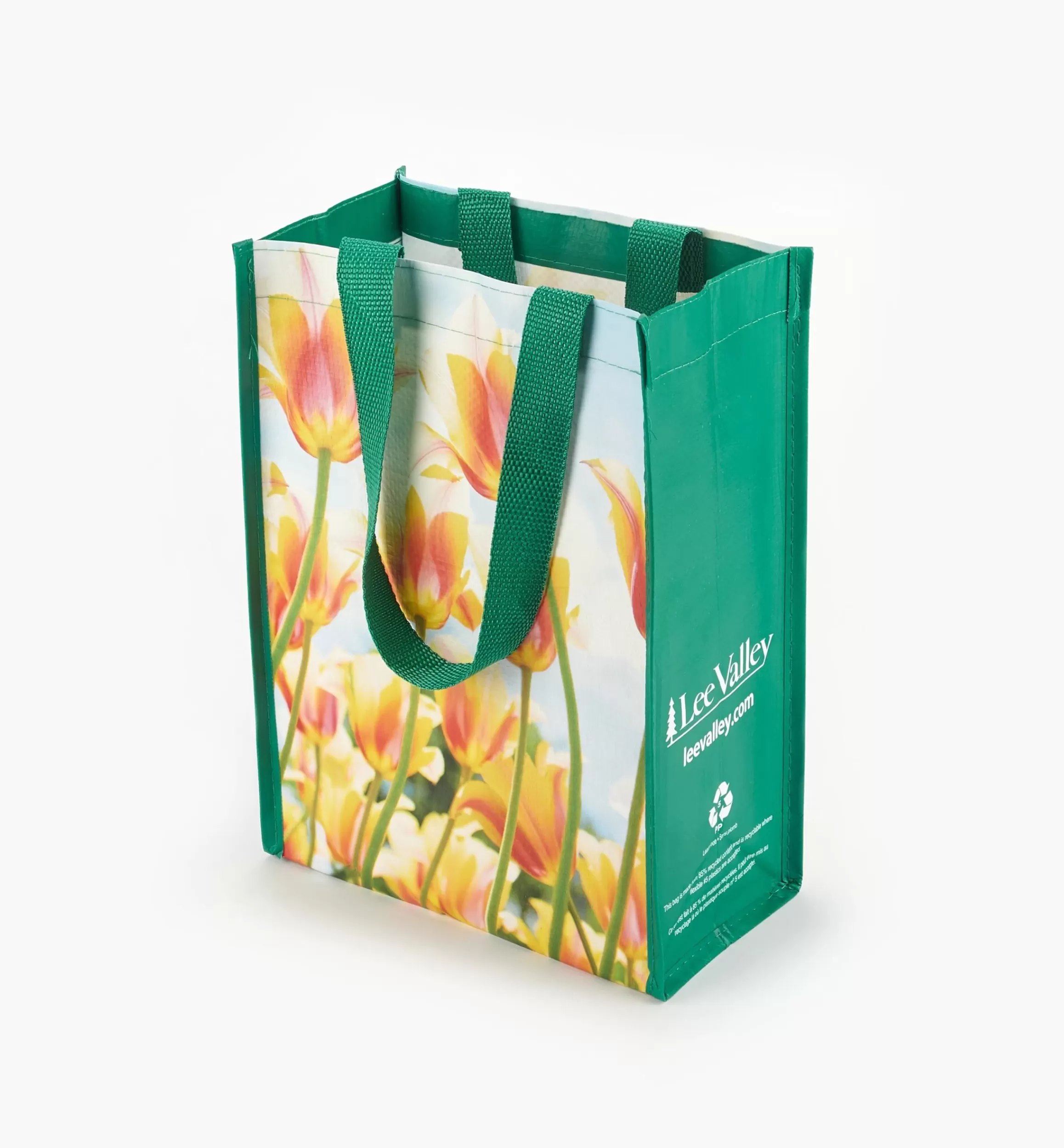 Lee Valley Garden-Print Shopping Bags