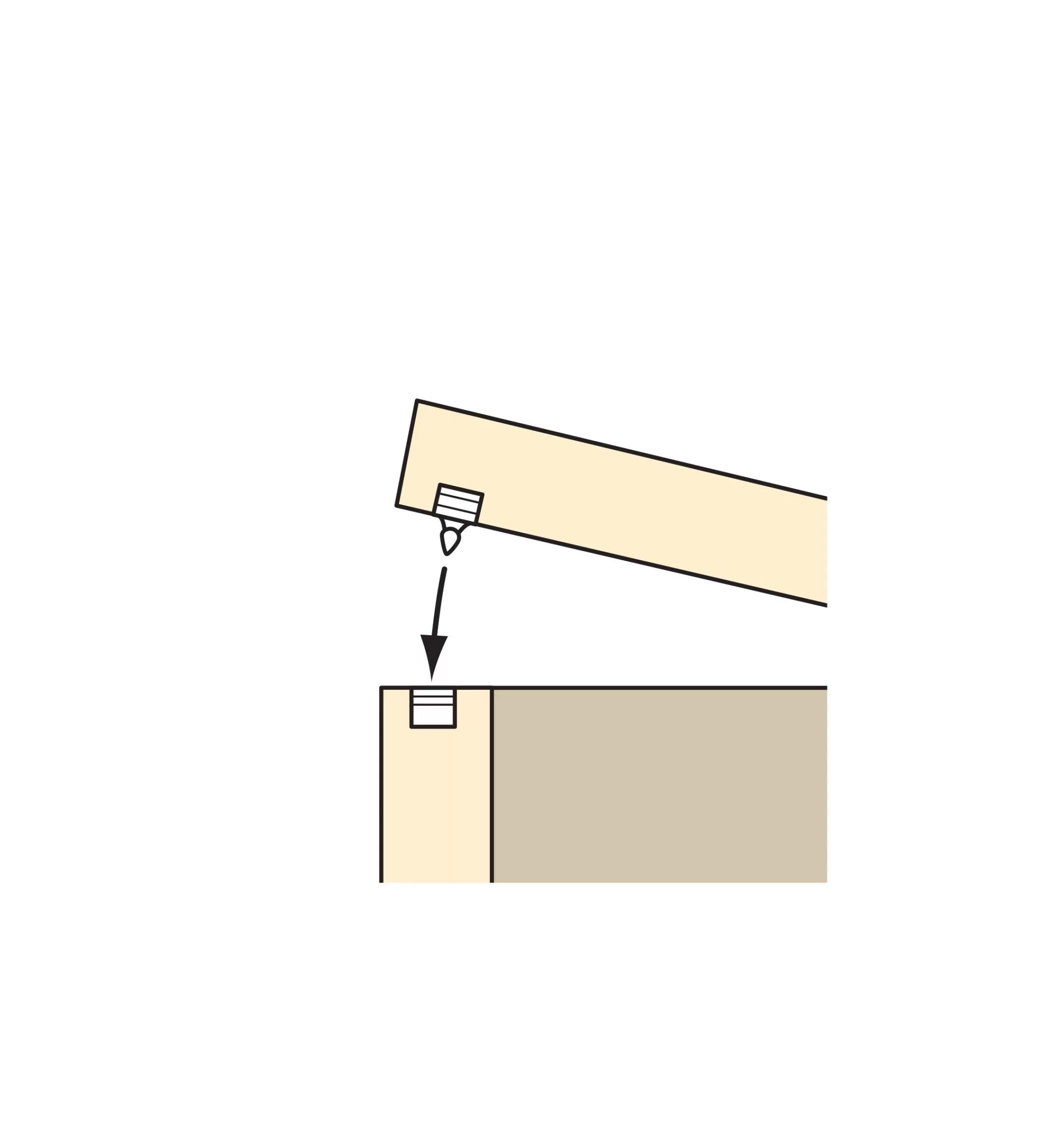 Lee Valley Lid/Door Snap Closure