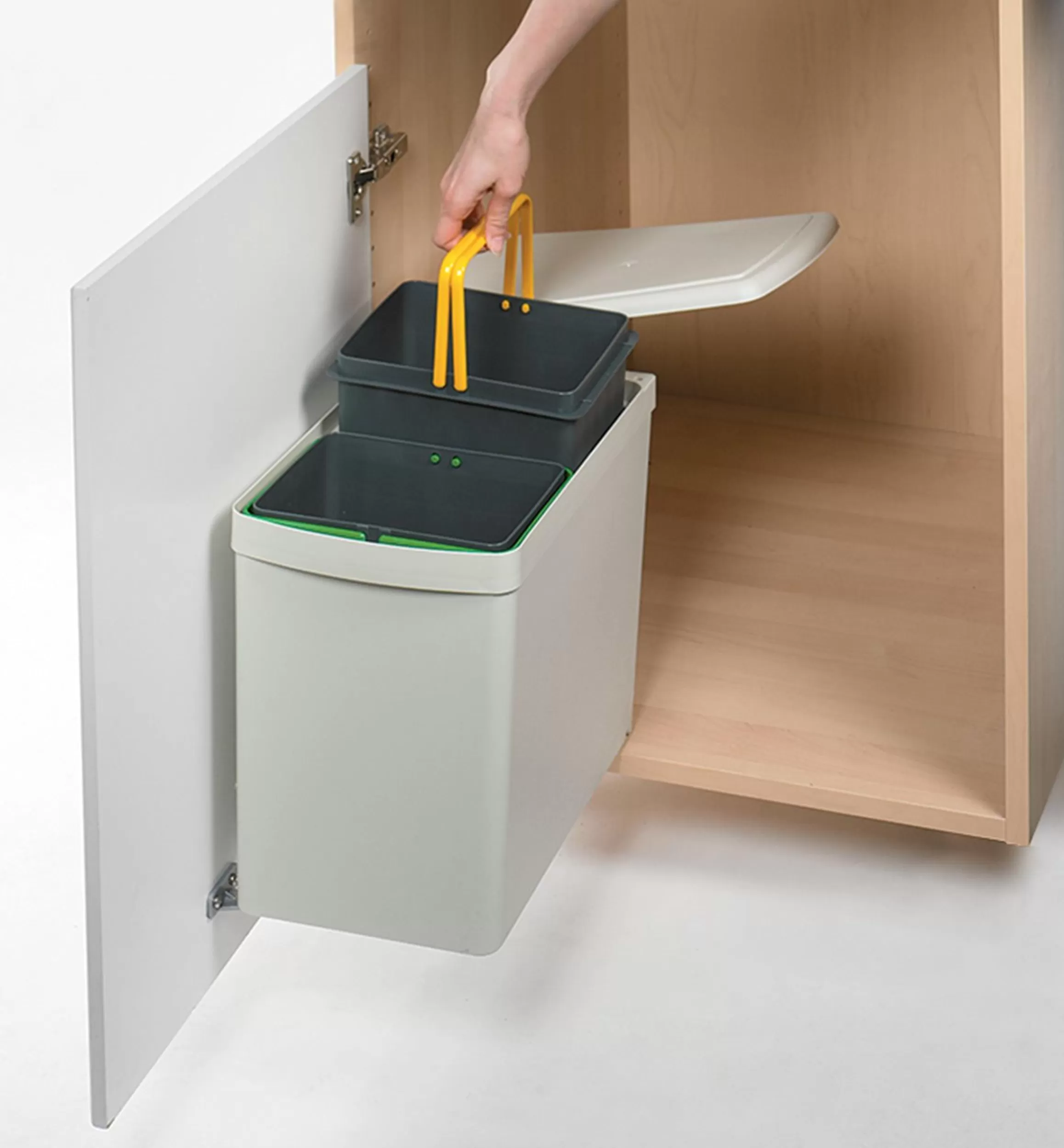 Lee Valley 15 Litre Door-Mount Dual Waste Container