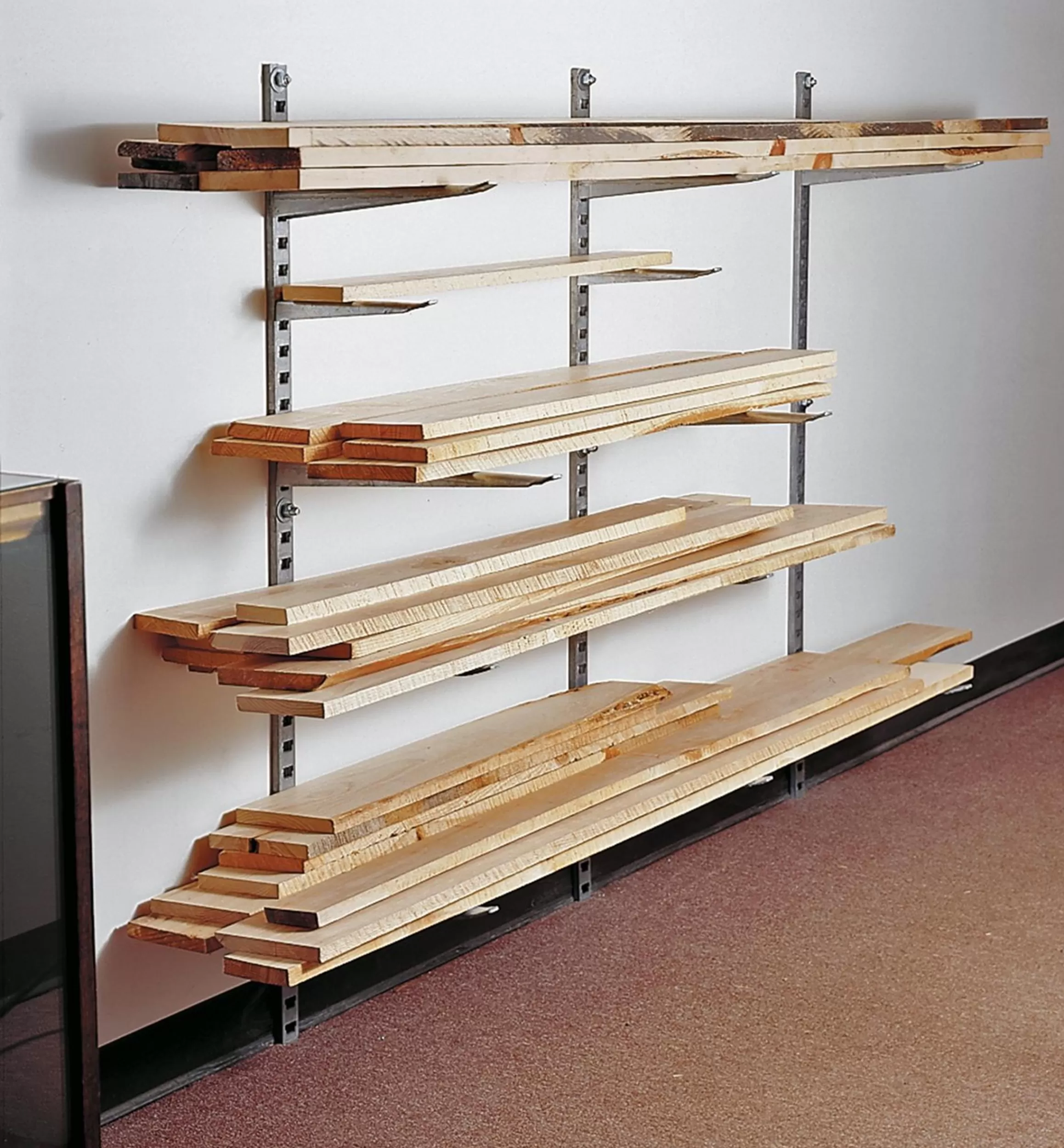 Lee Valley Lumber Storage System
