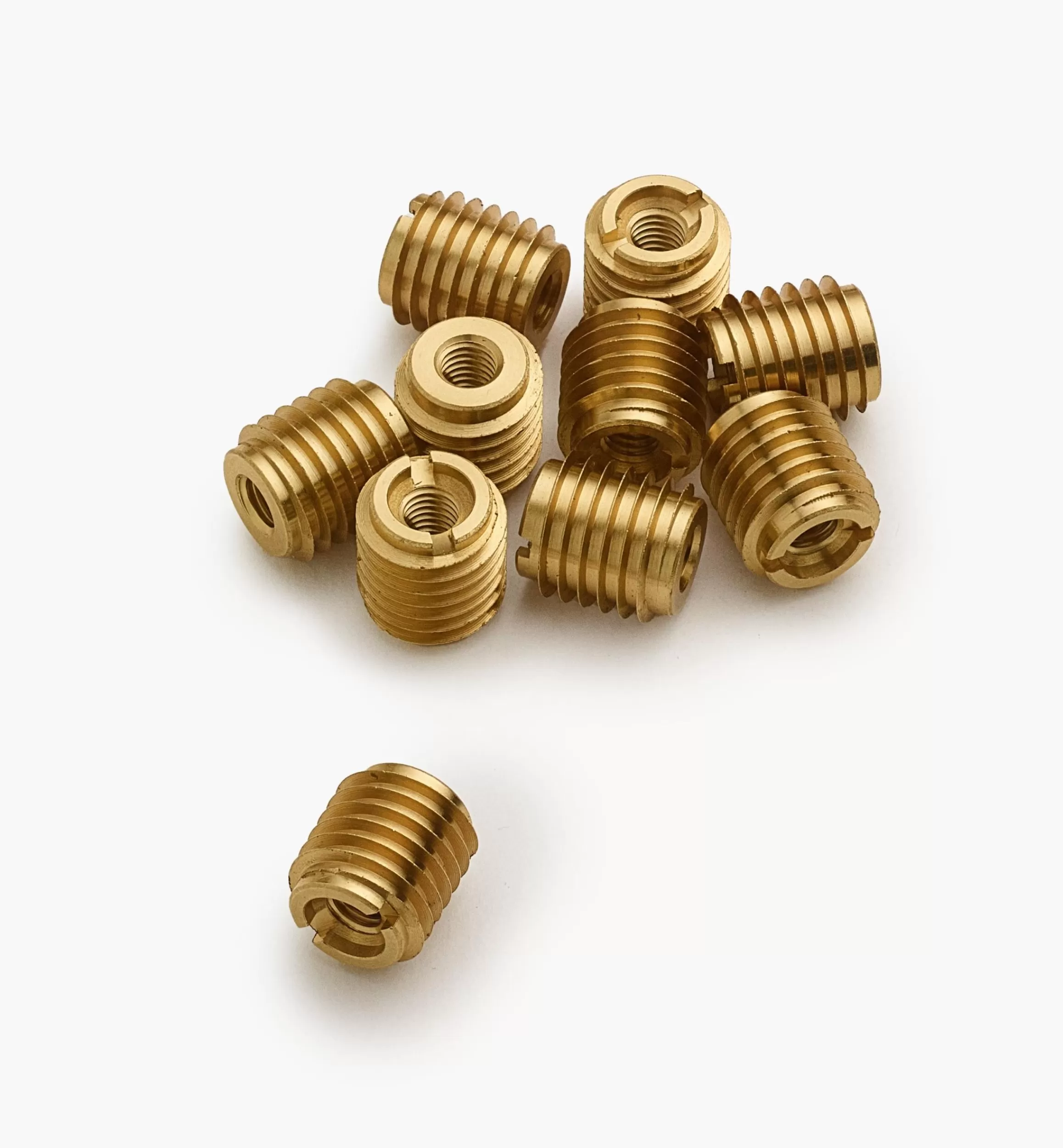 Lee Valley M5-0.8 Brass Knife-Edge Insert Nuts