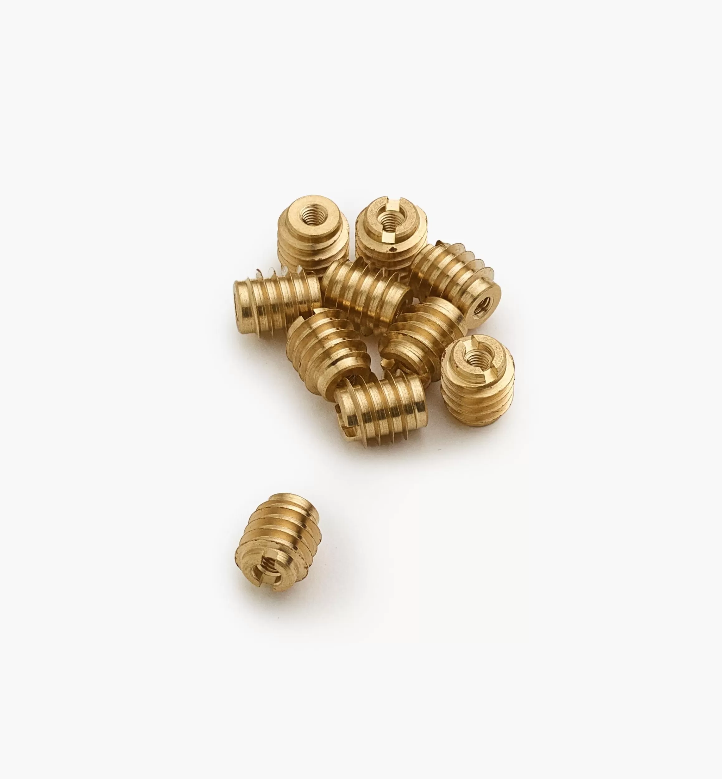 Lee Valley M3-0.5 Brass Knife-Edge Insert Nuts