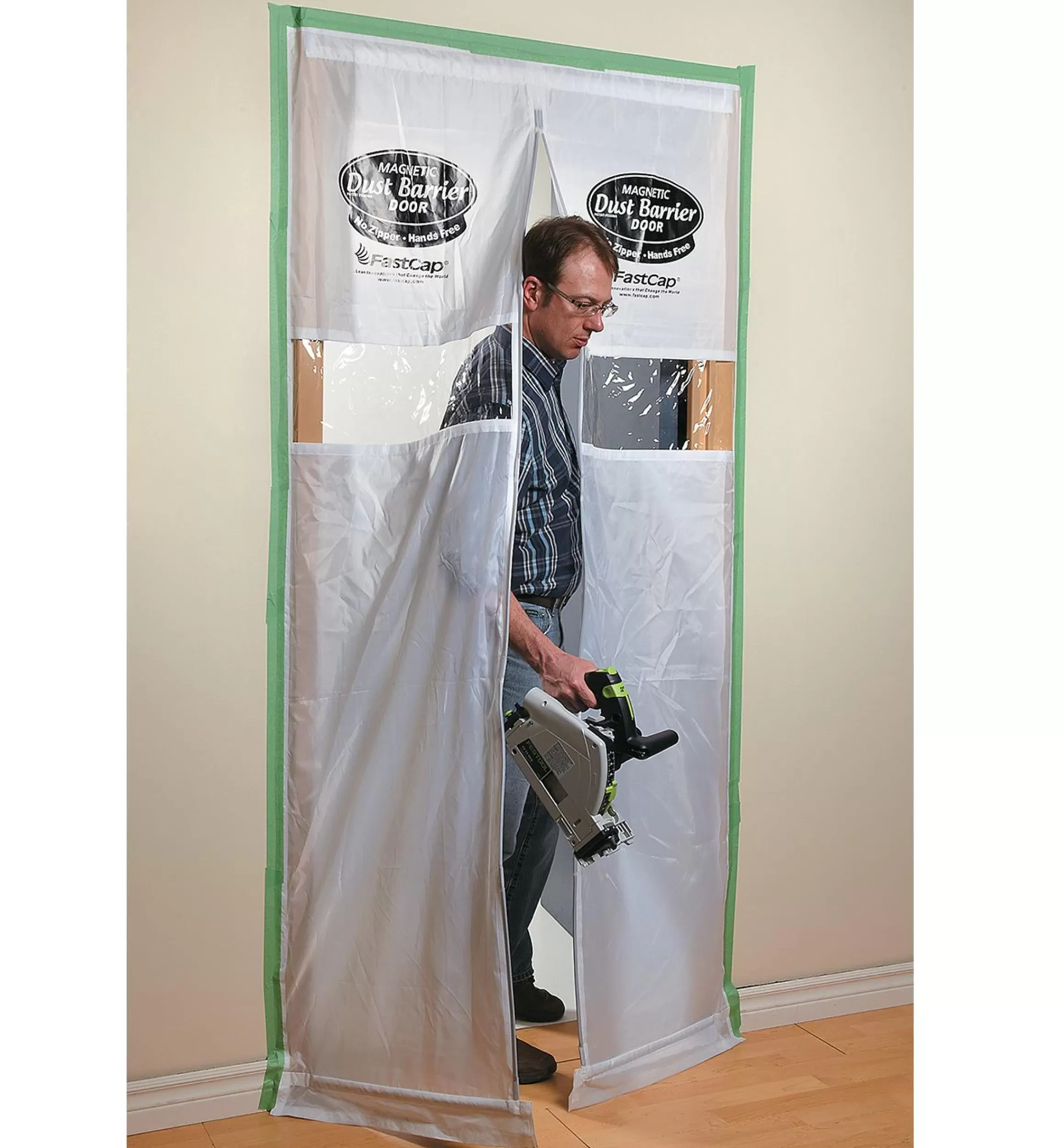 Lee Valley Magnetic Dust-Barrier Door