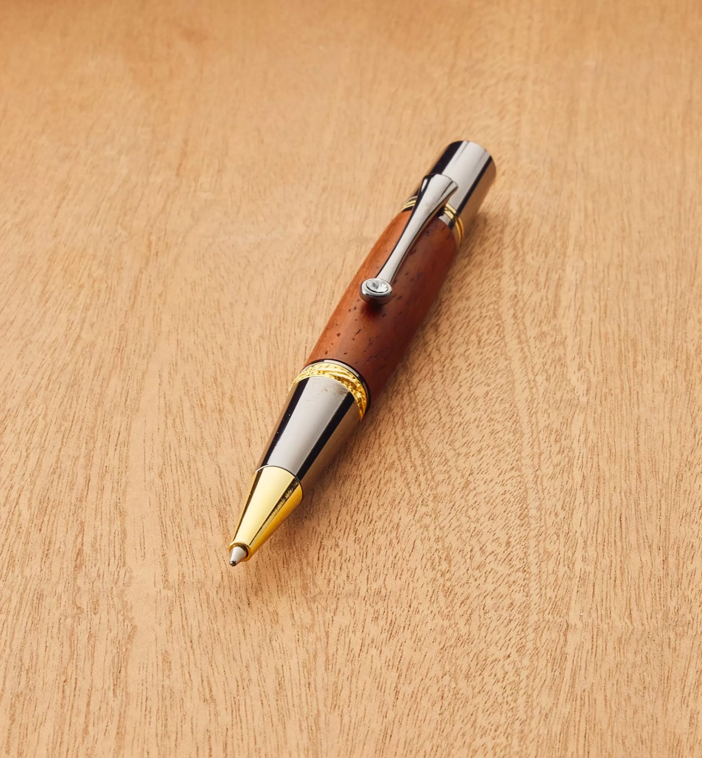 Lee Valley Majestic Squire Ballpoint Twist Pen Hardware