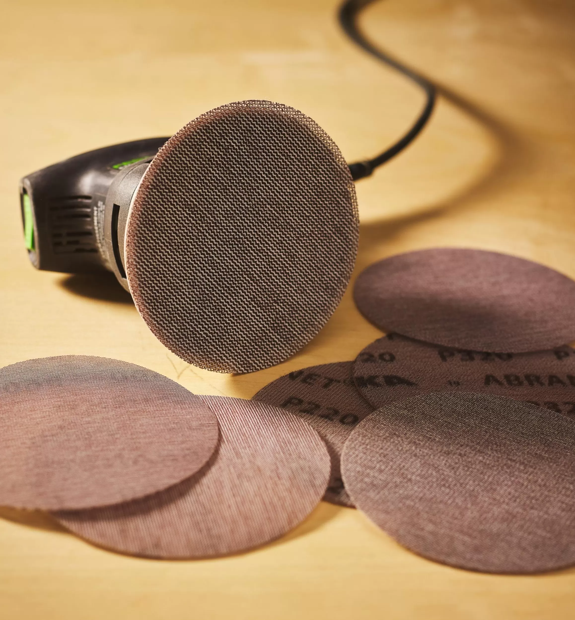 Lee Valley Mirka 5" Abranet Grip Discs
