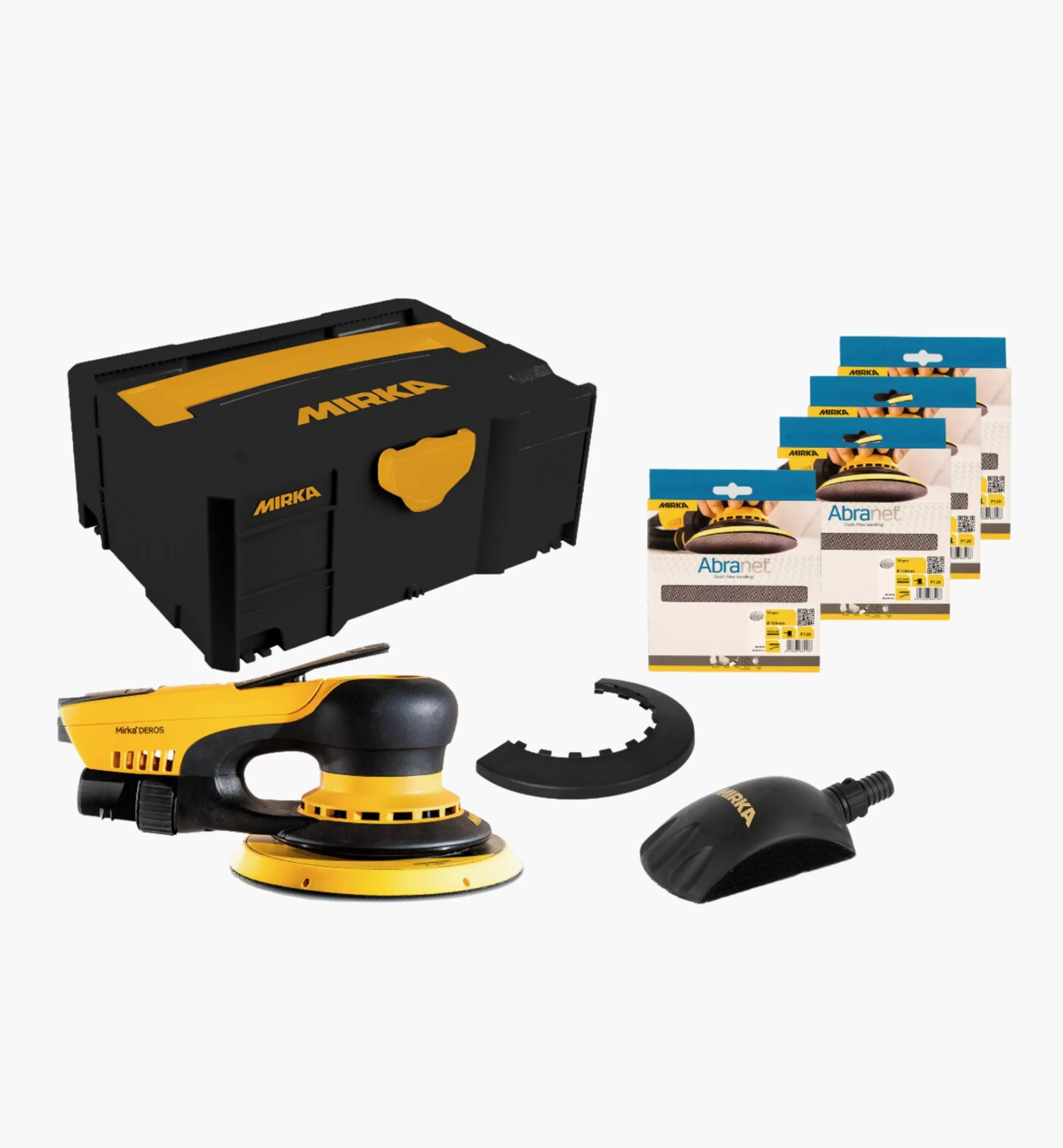 Lee Valley Mirka 6" DEROS & Roundy Abranet Systainer Kit