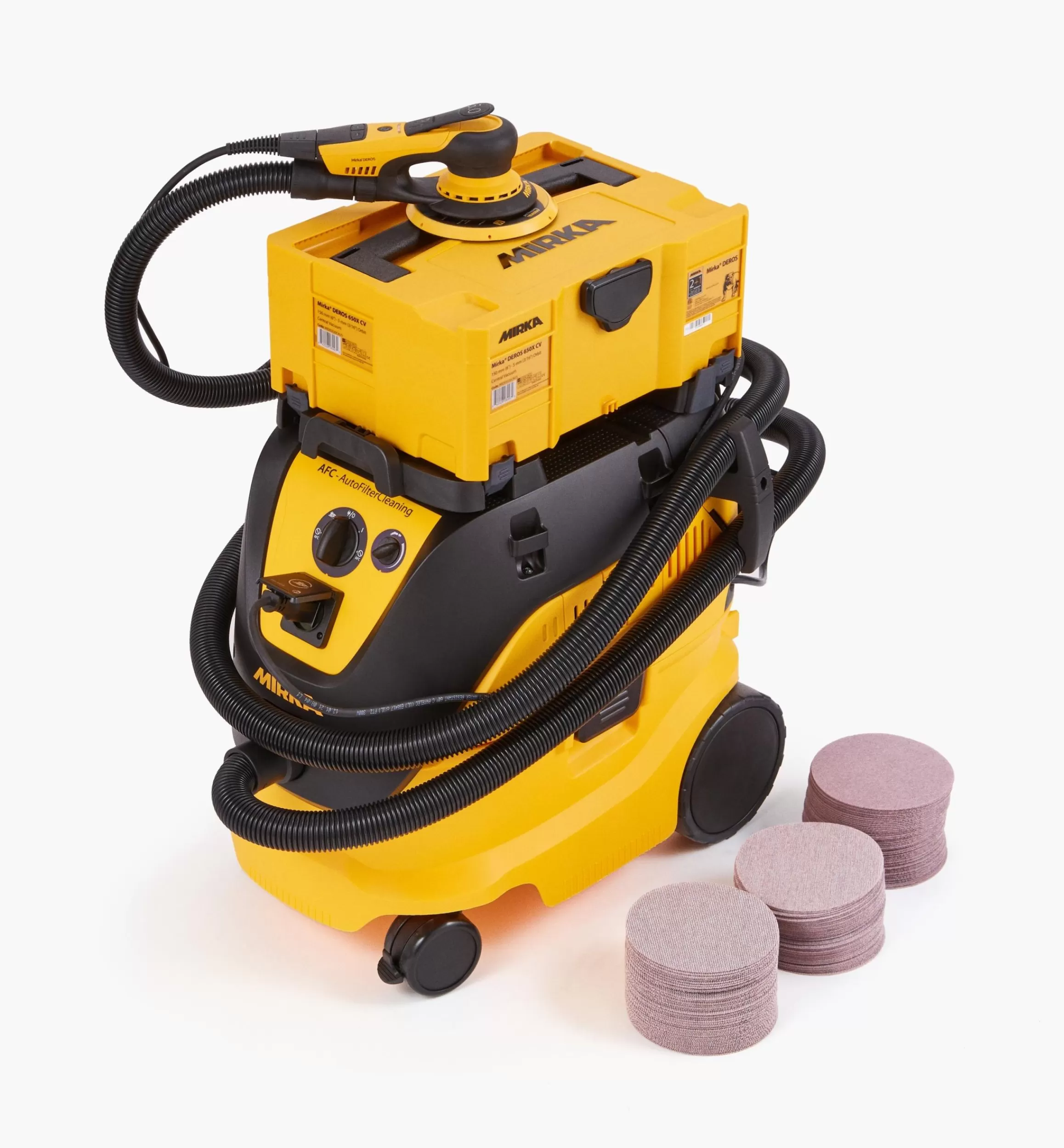Lee Valley Mirka DEROS 6" Abranet Ace Dust Collector Kits