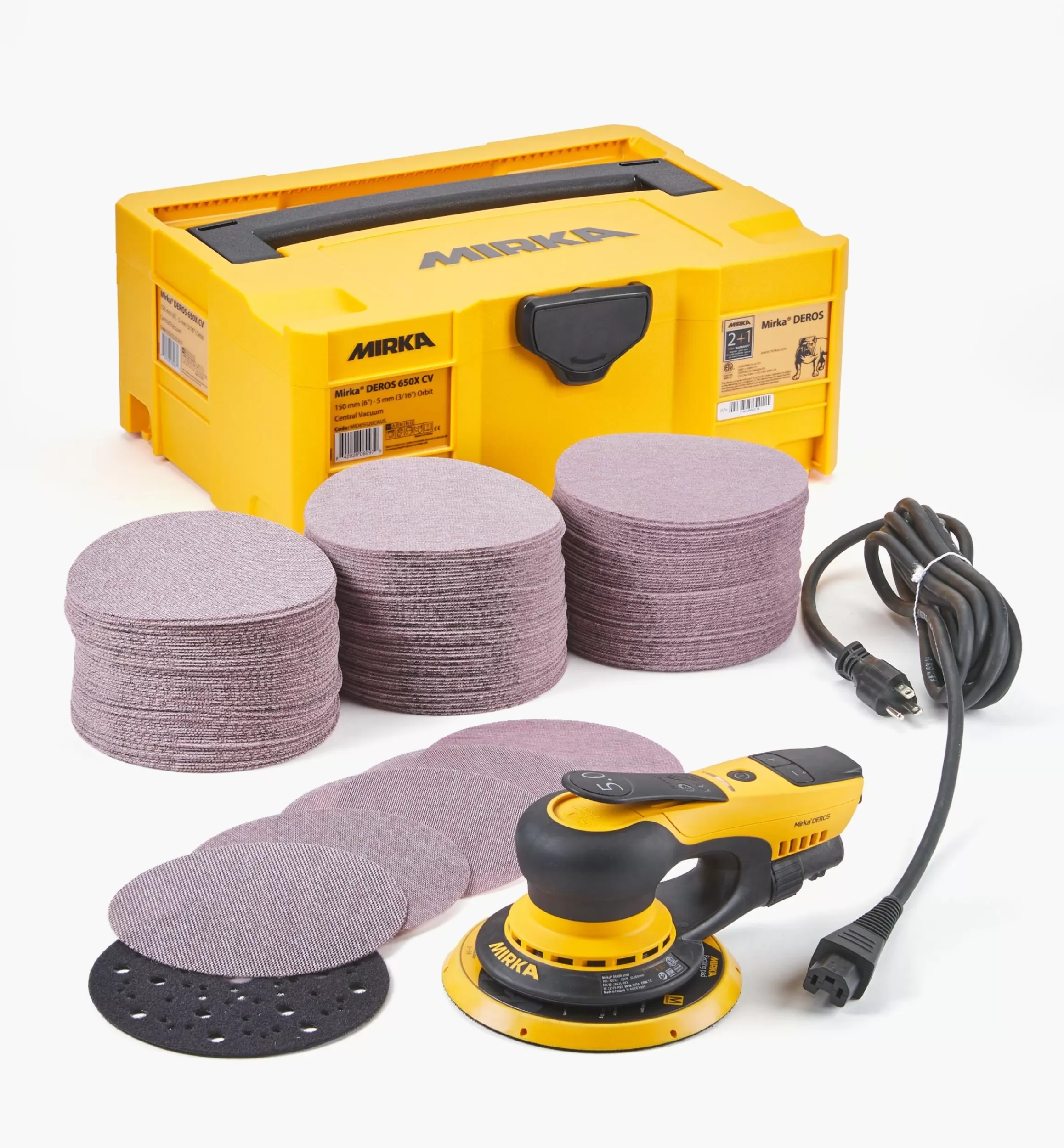 Lee Valley Mirka DEROS 6" Abranet Ace Kit