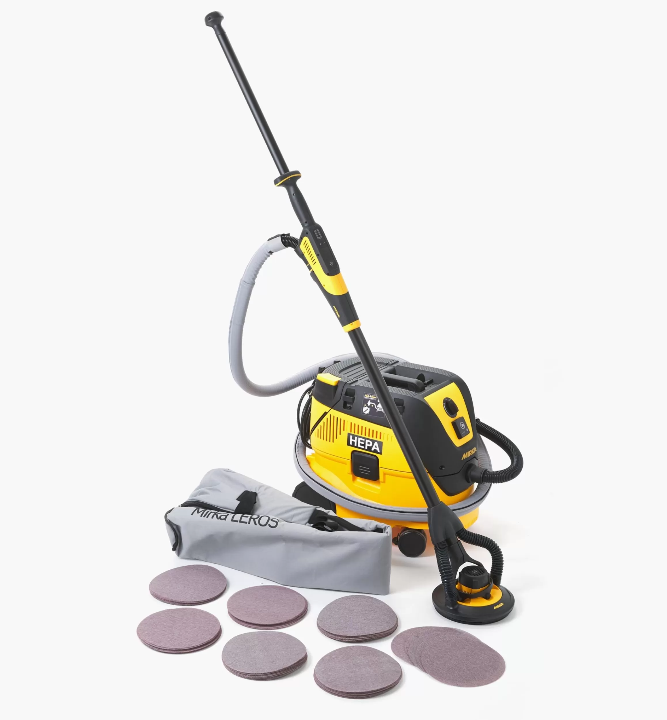 Lee Valley Mirka LEROS Long-Reach Sander & Dust Collector Kits
