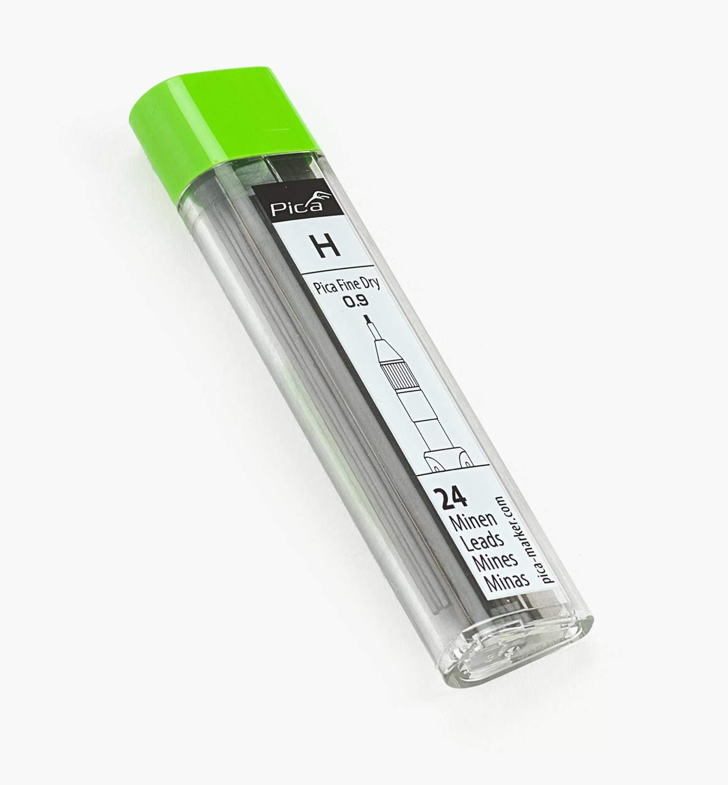 Lee Valley 0.9mm Replacement Leads For Pica Fine Dry Mechanical Pencils