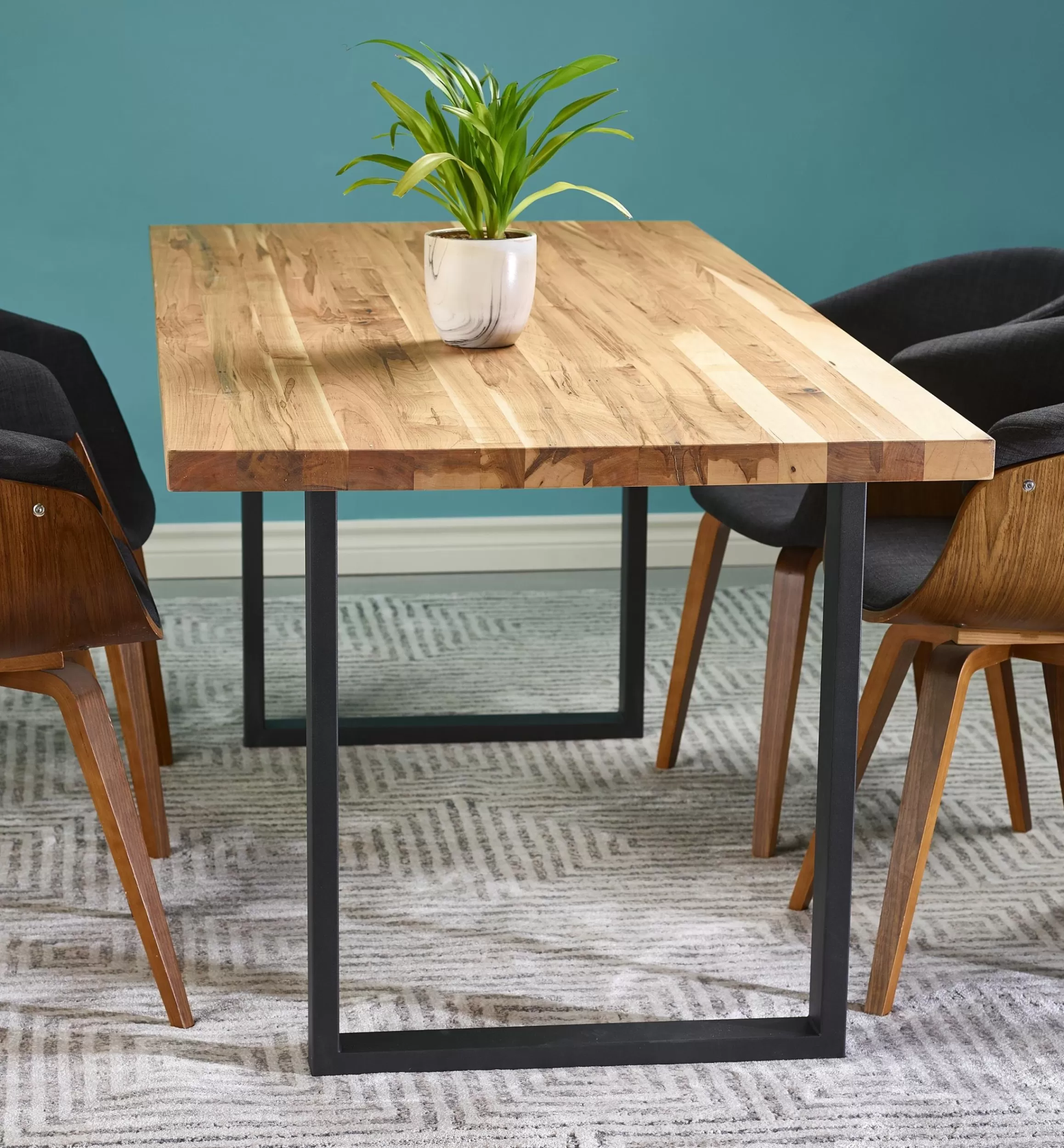 Lee Valley 710mm Steel U-Shape Table Leg