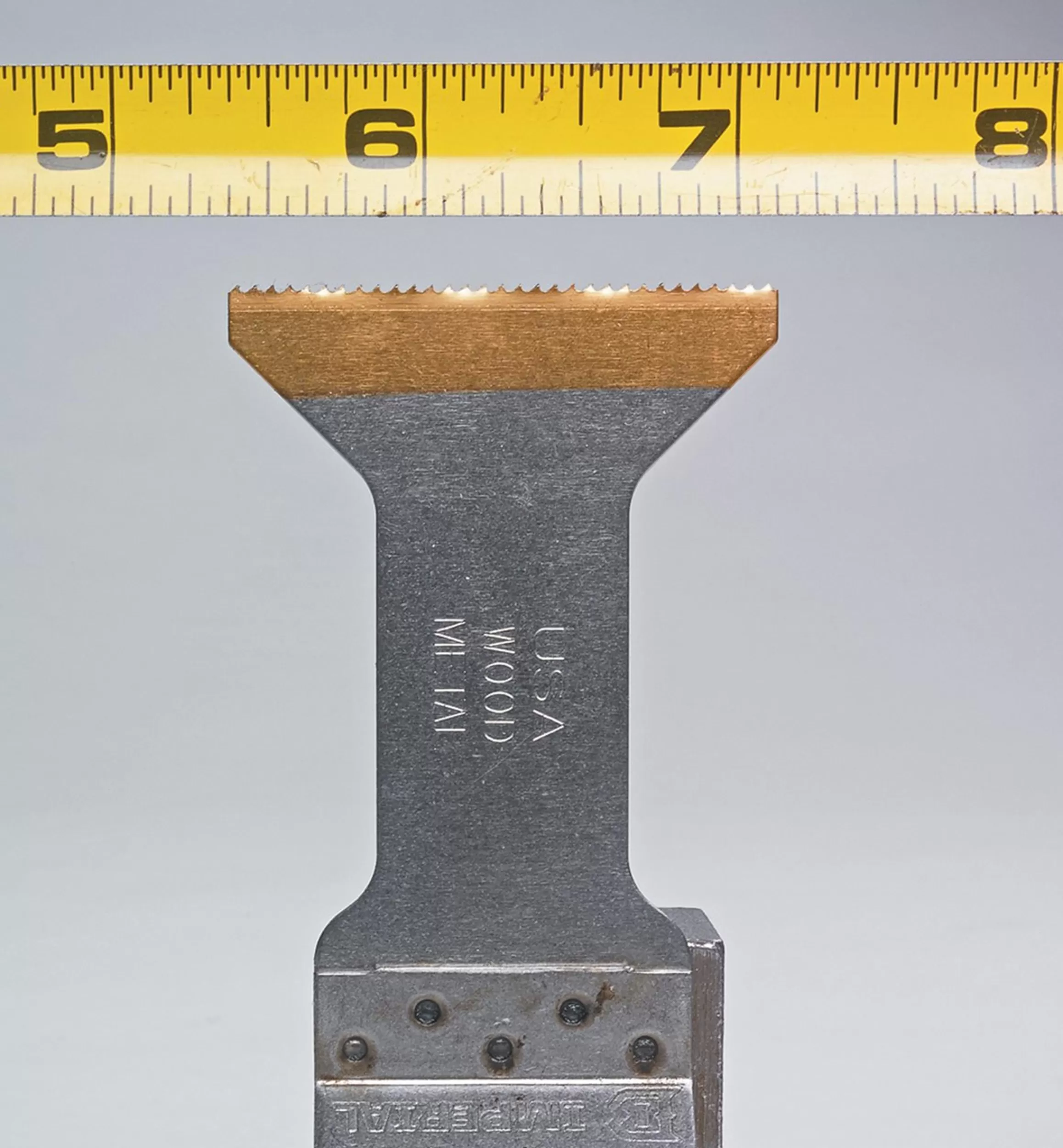 Lee Valley Oscillating Multi-Tool Titanium Nitride Coated Bimetal Cutters By Imperial Blades