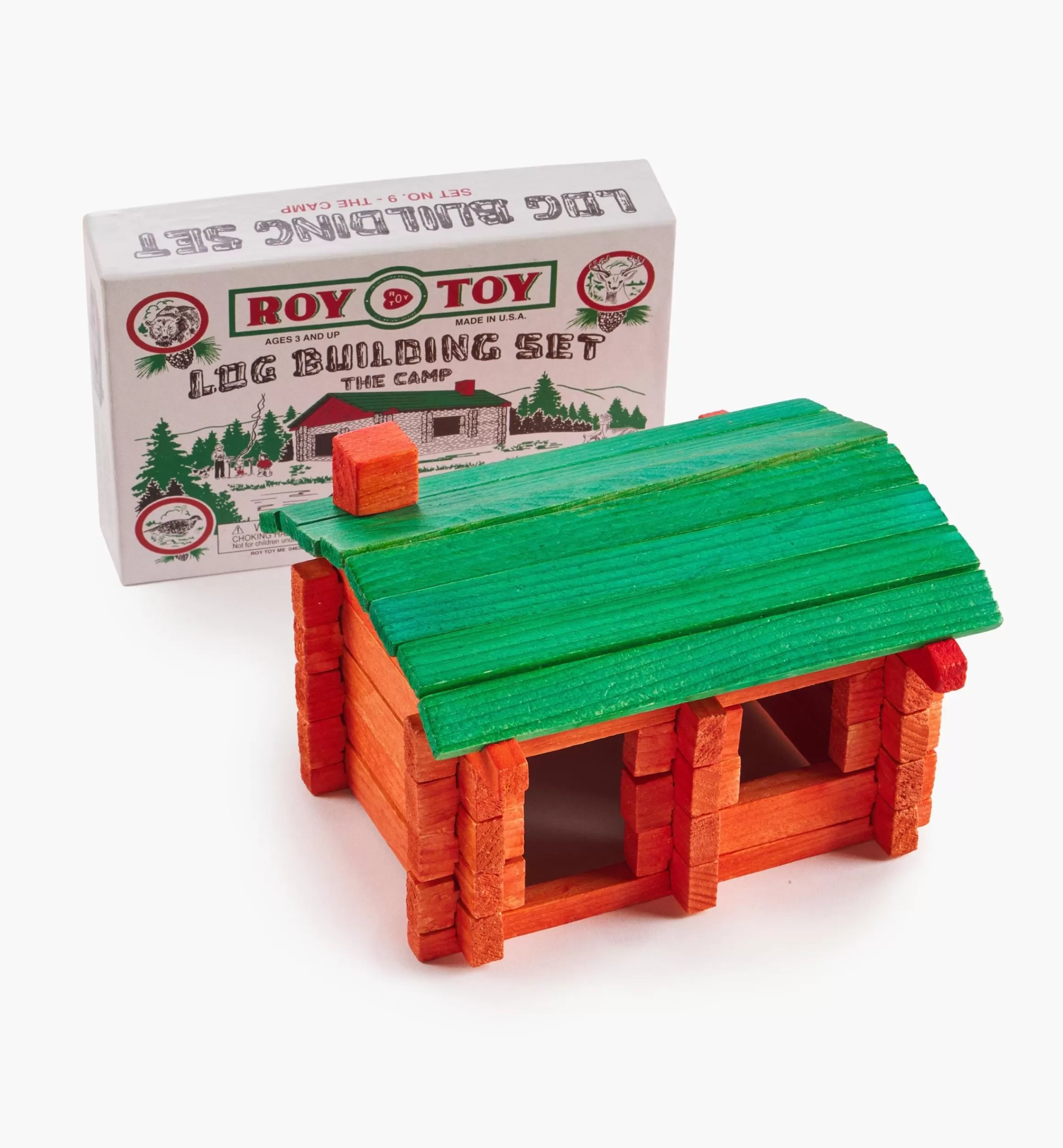 Lee Valley 37-Pc. Log Building Set