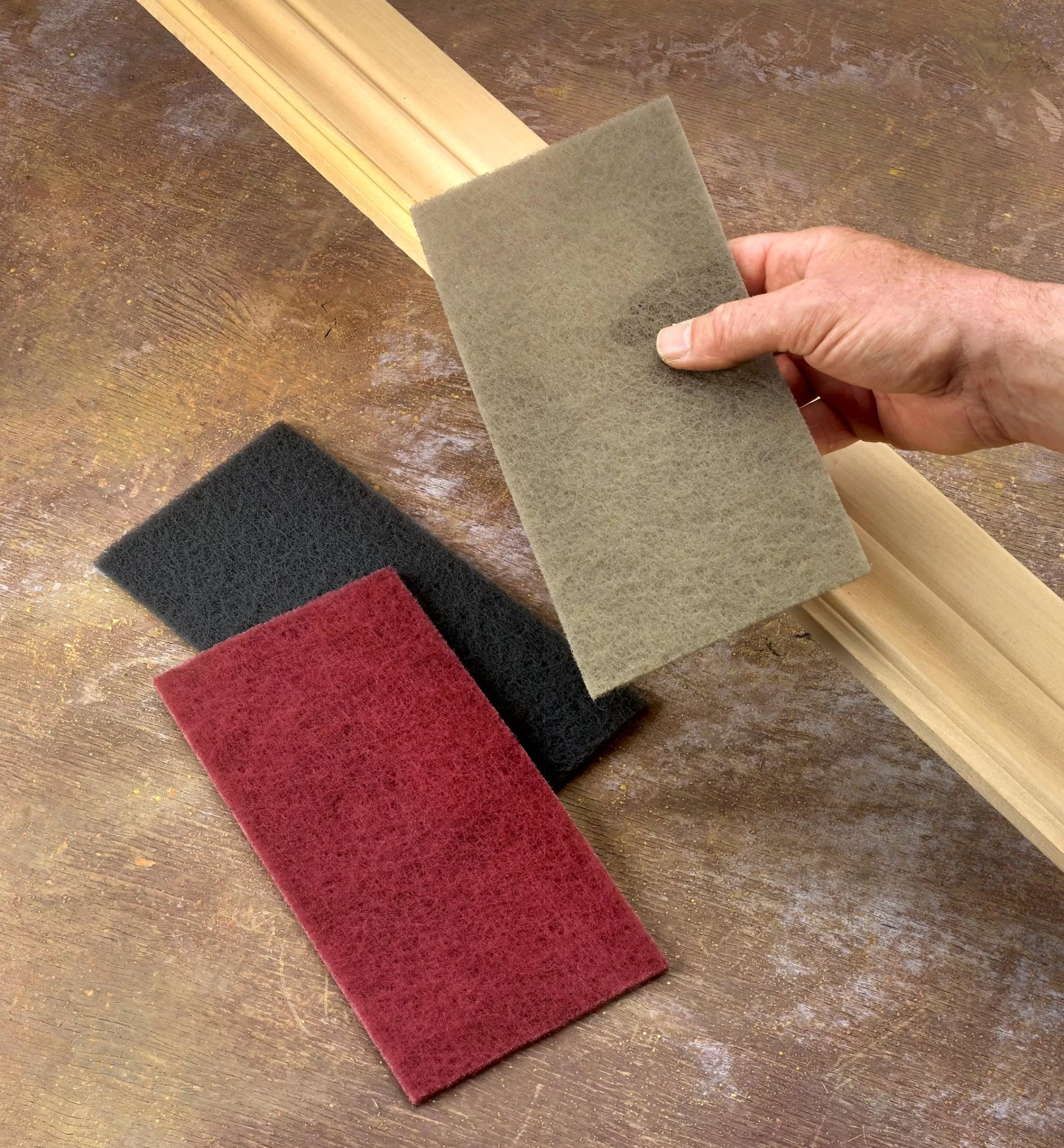 Lee Valley 8-Pc. Sample Pack Of Mirka Mirlon Total Abrasive Pads