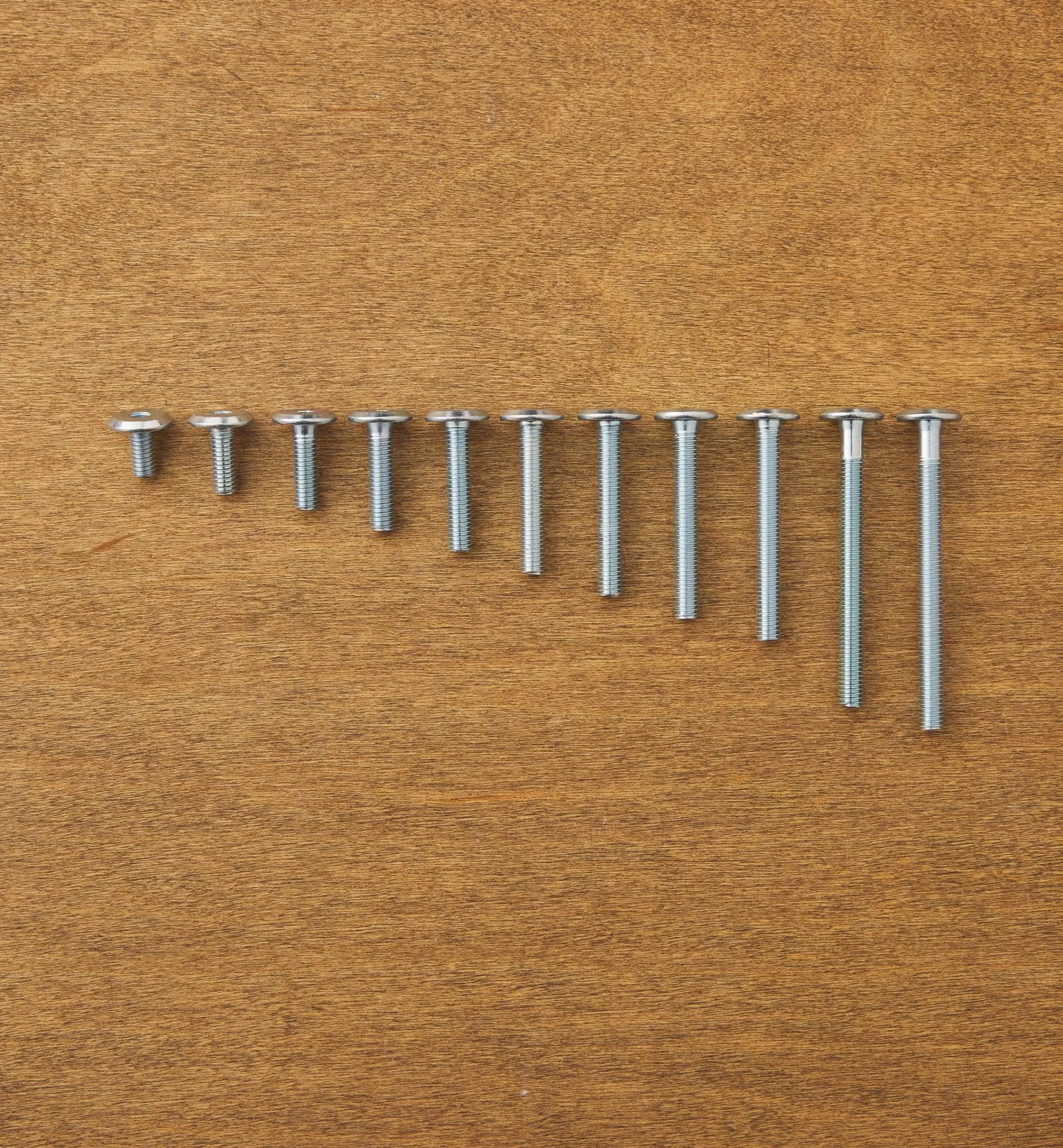Lee Valley Rampa M6 Flat-Head Bolts